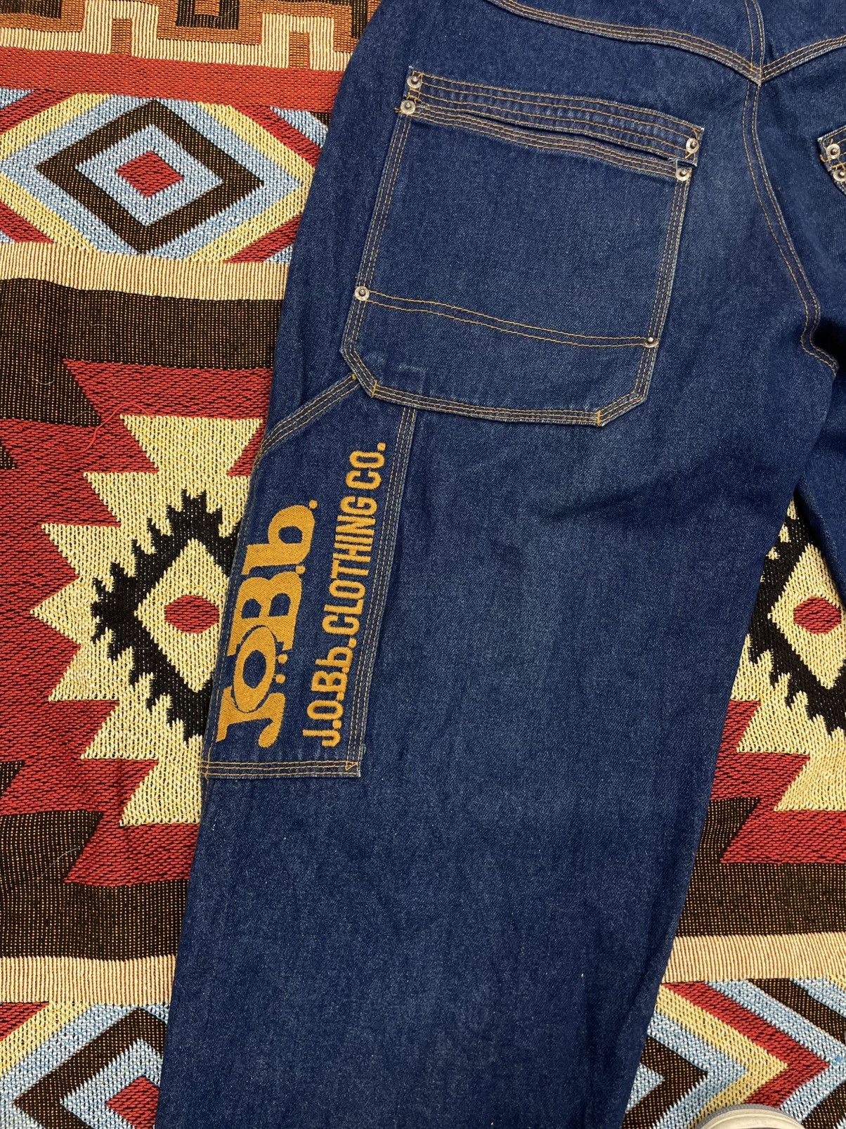 Fubu × Vintage JOBb Vintage Carpenter Pants Y2K Style Size US 31 - 6 Thumbnail