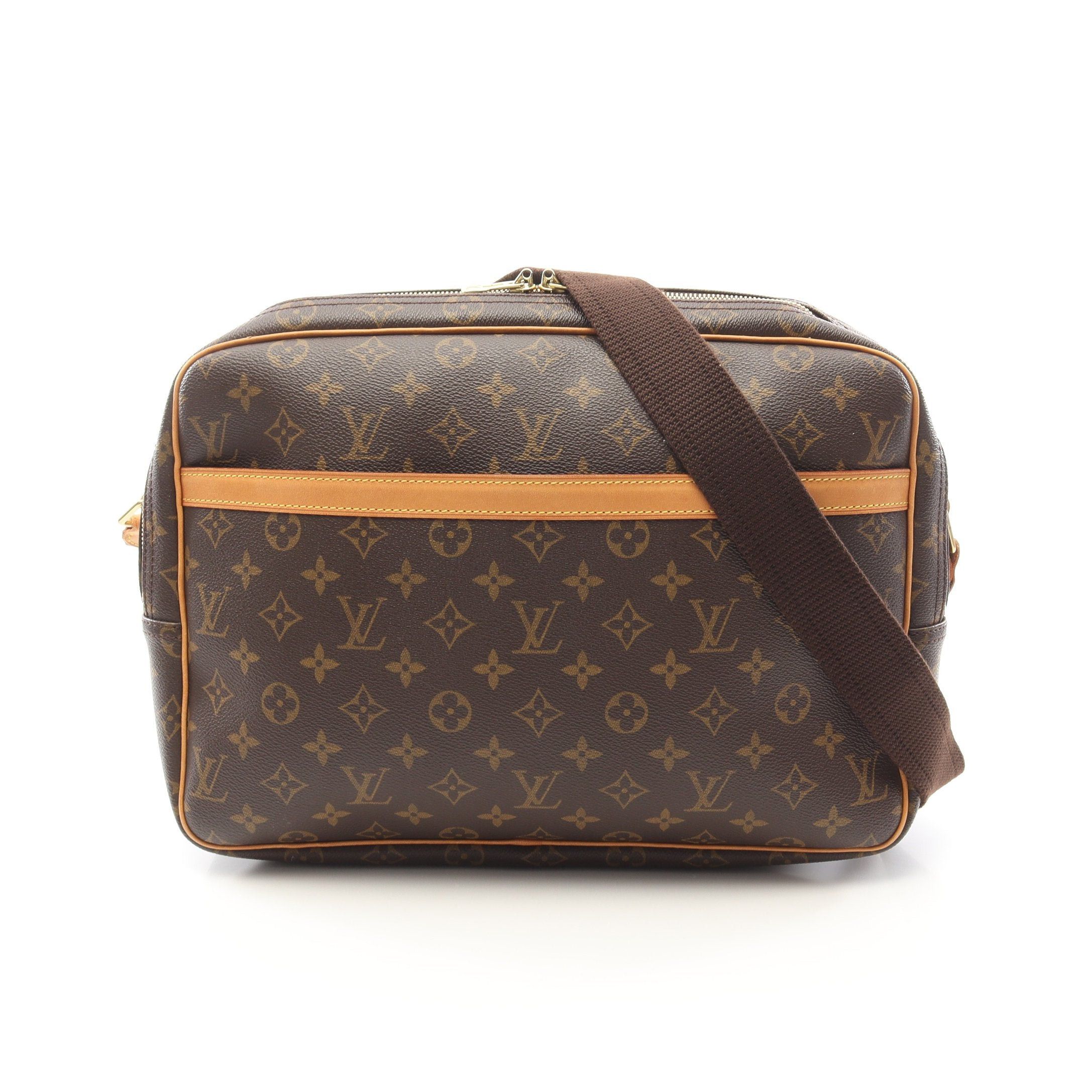 Louis Vuitton Louis Vuitton Reporter Gm Monogram Shoulder Bag Leather Brown Size ONE SIZE - 1 Thumbnail