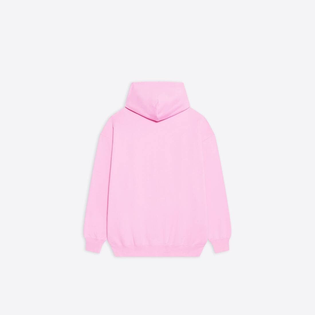 Balenciaga o1s1wg110824 Bébé Hoodie Medium Fit in Pink Size L / US 10 / IT 46 - 2 Thumbnail