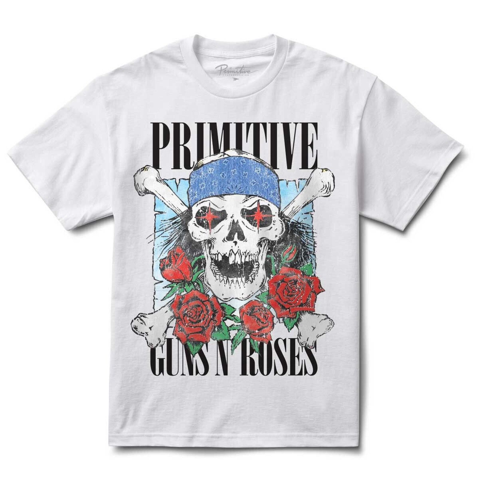 Primitive Primitive X Guns N' Roses Streets Short Sleeve Tee T-Shirt Size US XL / EU 56 / 4 - 1 Thumbnail