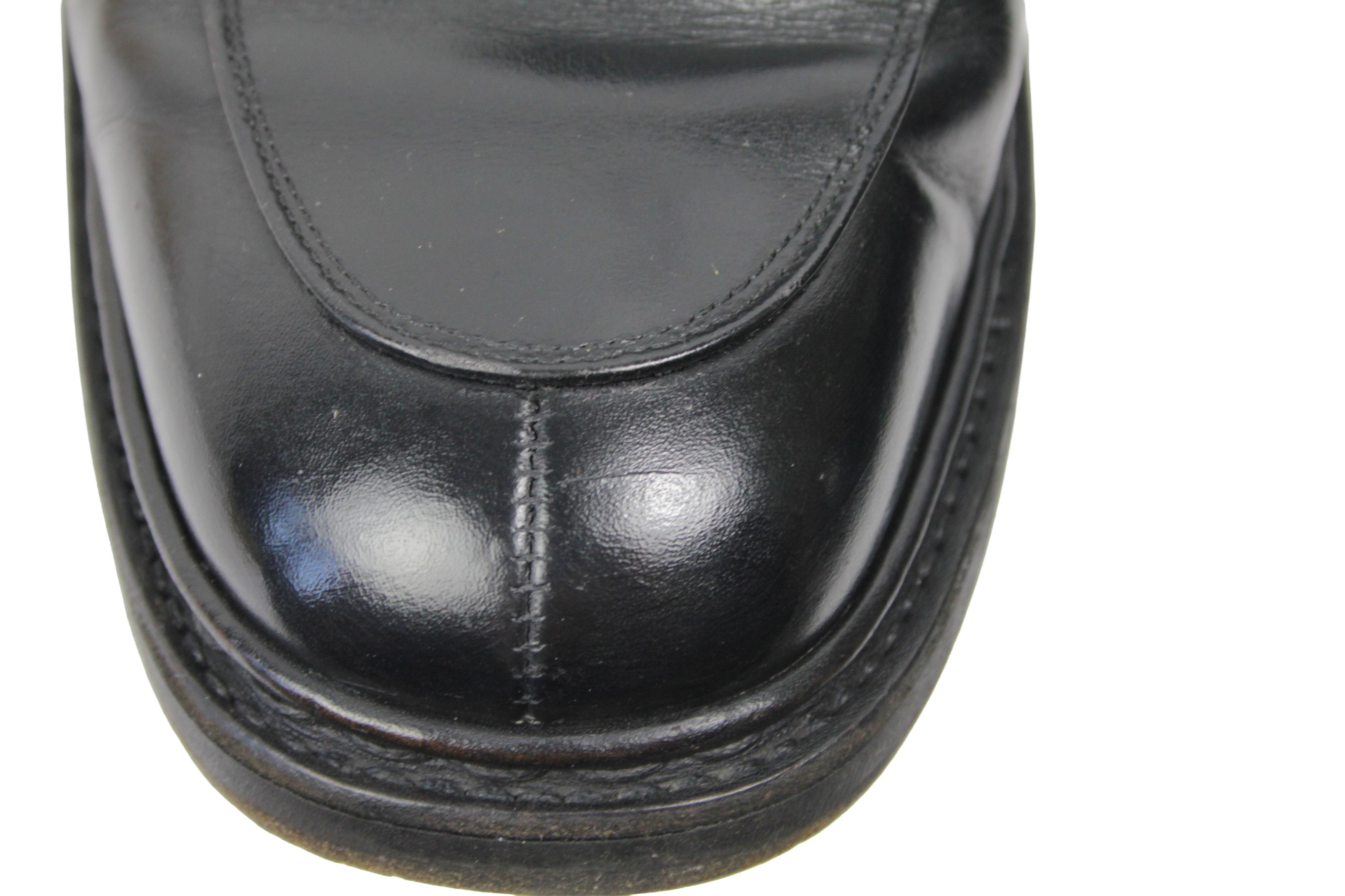 Paraboot 00S Avignon Split Toe Leather Derby Vintage France Size US 11 / EU 44 - 6 Thumbnail