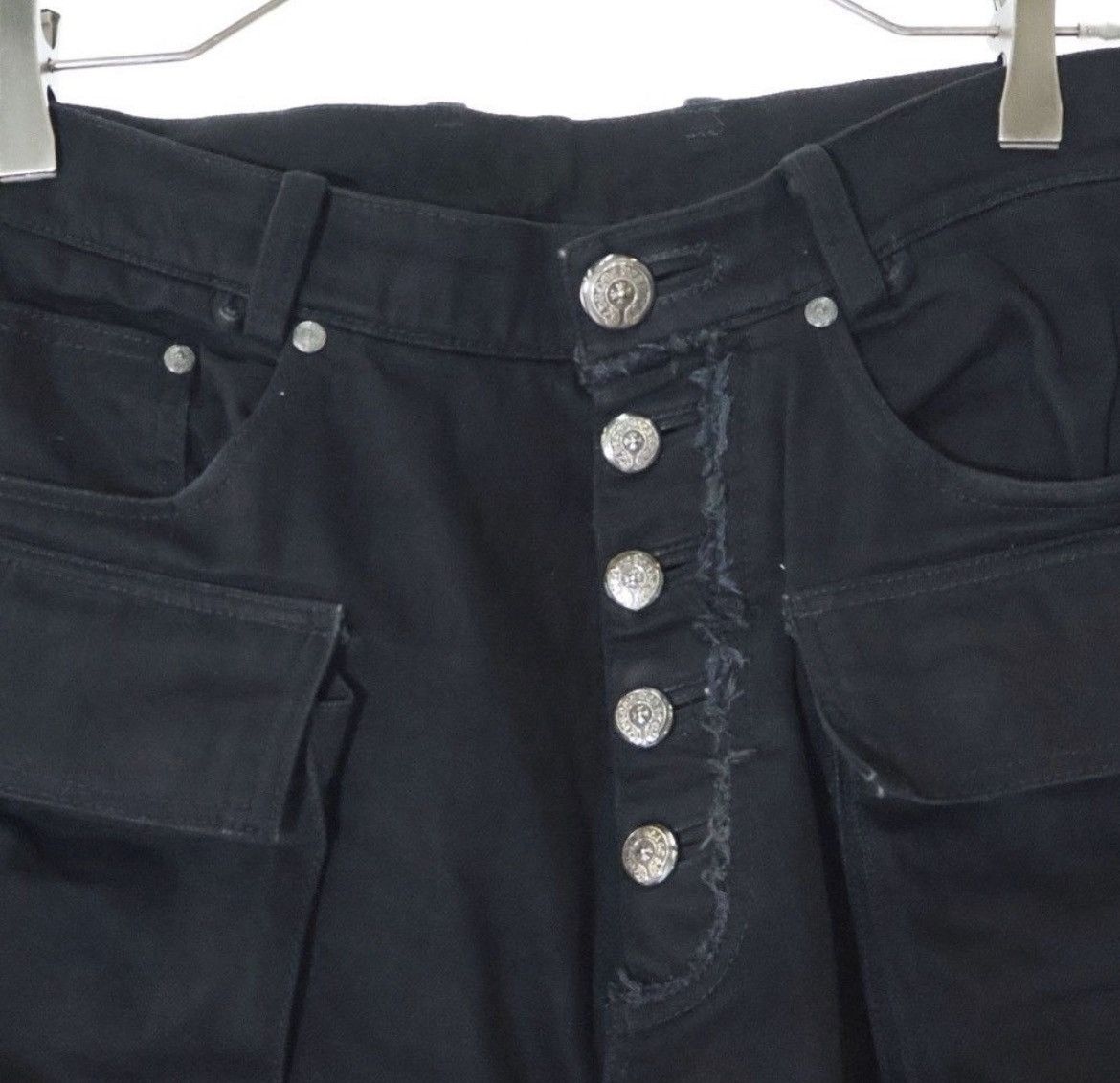Chrome Hearts Chrome Hearts Fatigue Cargo Long Pants Black Size US 32 / EU 48 - 3 Thumbnail