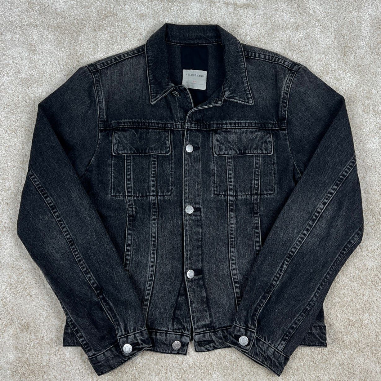 Helmut Lang Helmut Lang Mr 87 Denim Trucker Jacket - L Size US L / EU 52-54 / 3 - 1 Thumbnail