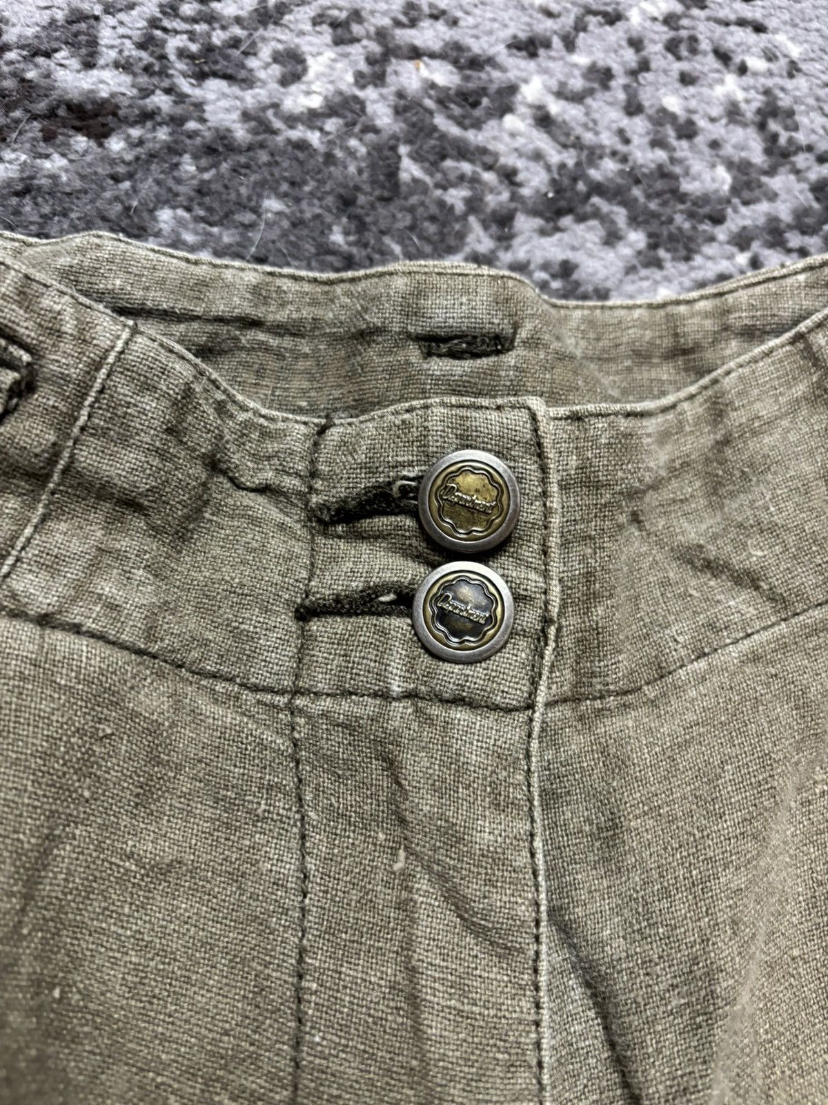 Vintage Vintage outdoor cargo olive Department shorts Size 26" / US 2 / IT 38 - 3 Thumbnail