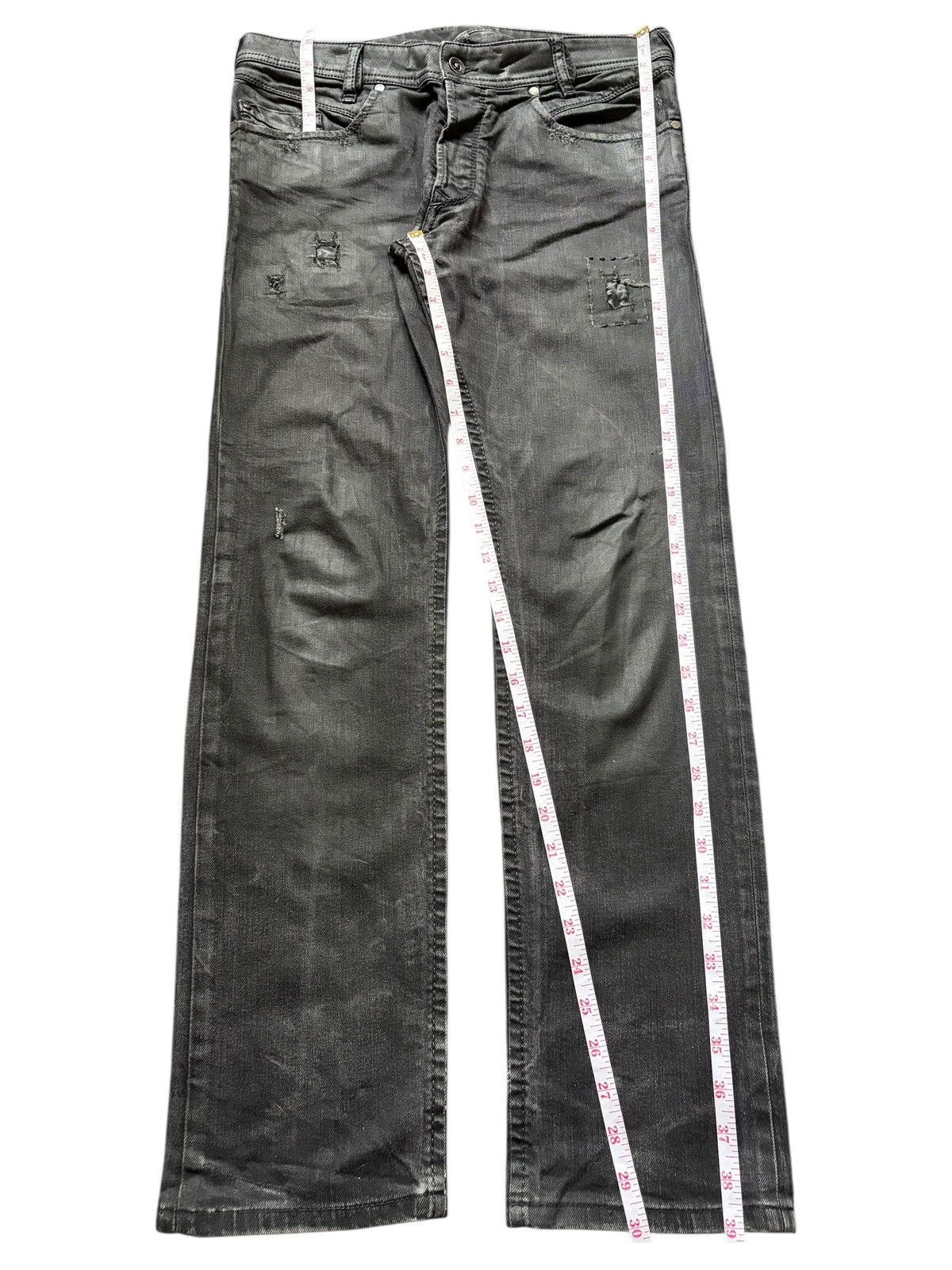 Diesel Vintage Italy Diesel Iakop Distressed Jeans Size 32" / US 10 / IT 46 - 7 Thumbnail