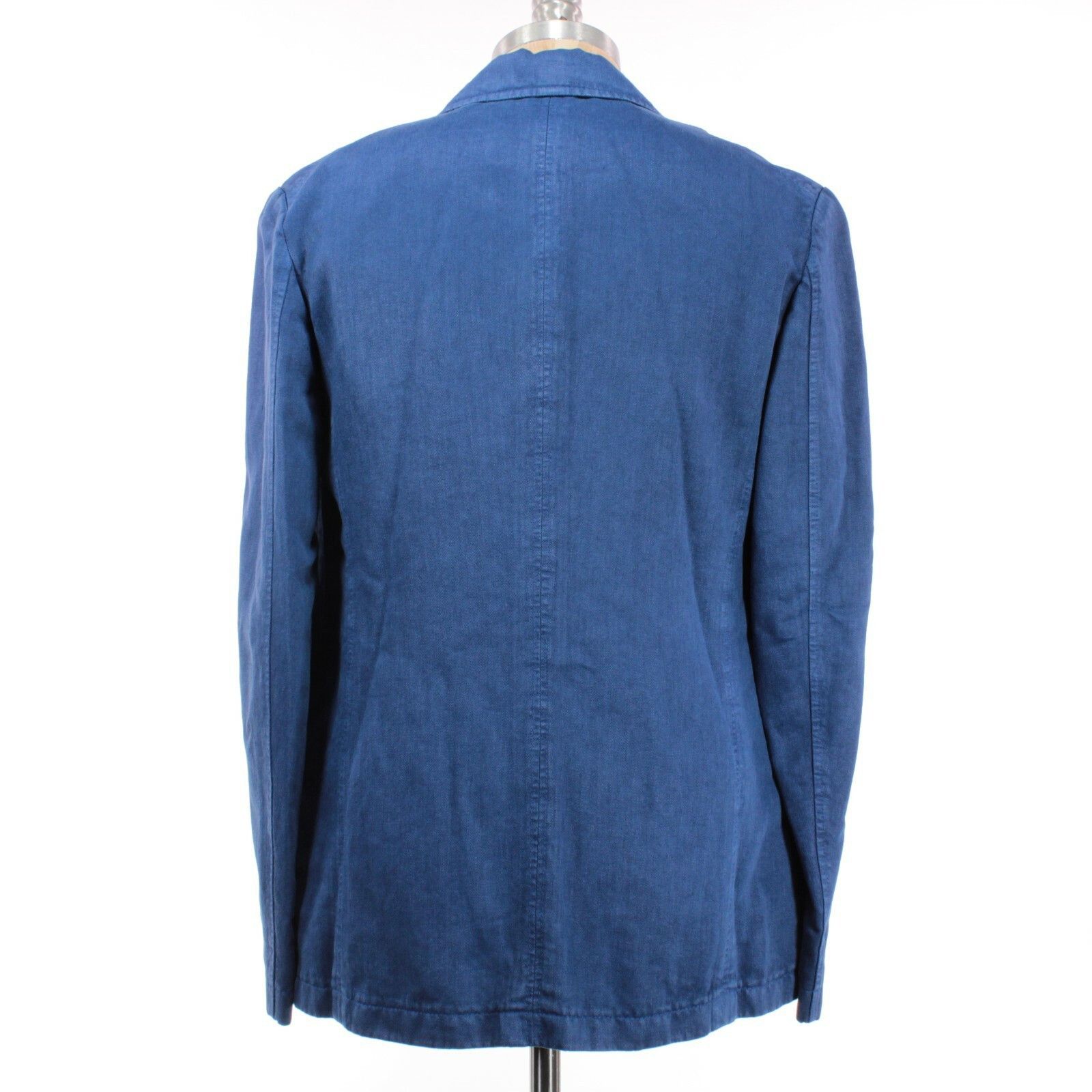Boglioli Boglioli Coat Size S US In Blue Linen Blend Size US S / EU 44-46 / 1 - 6 Thumbnail