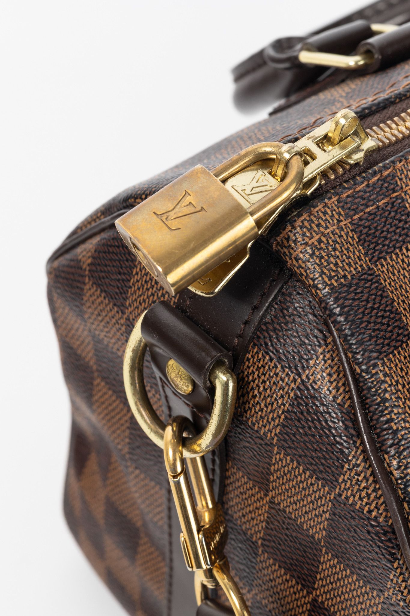 Louis Vuitton Louis Vuitton Speedy Bandouliere NM 25 Damier Canvas Handbag Size ONE SIZE - 11 Thumbnail