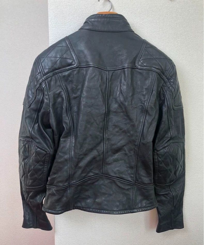 RRL Ralph Lauren RRL Ralph Lauren Motorcycle diagonal leather jacket, polo Size US S / EU 44-46 / 1 - 2 Thumbnail