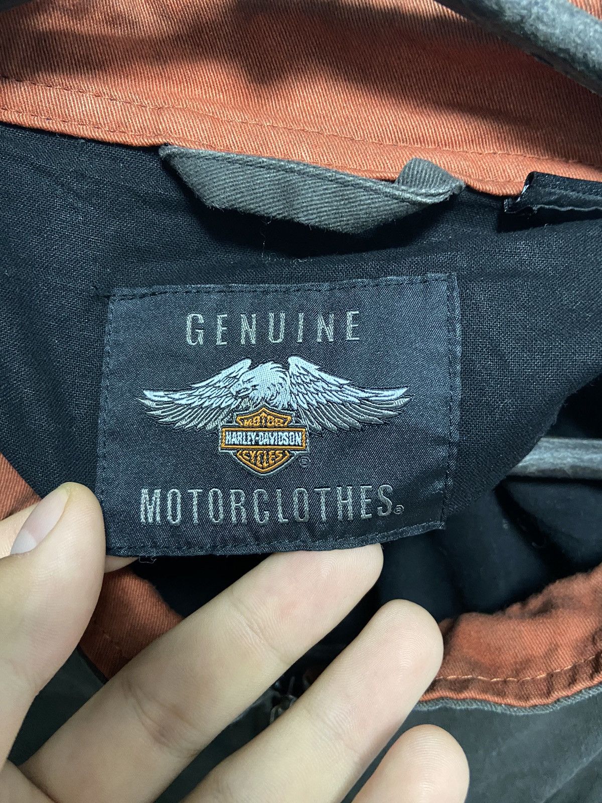 Harley Davidson × Vintage Harley Davidson Moto Racing Jacket Big Logo Vintage Size US XXL / EU 58 / 5 - 5 Thumbnail