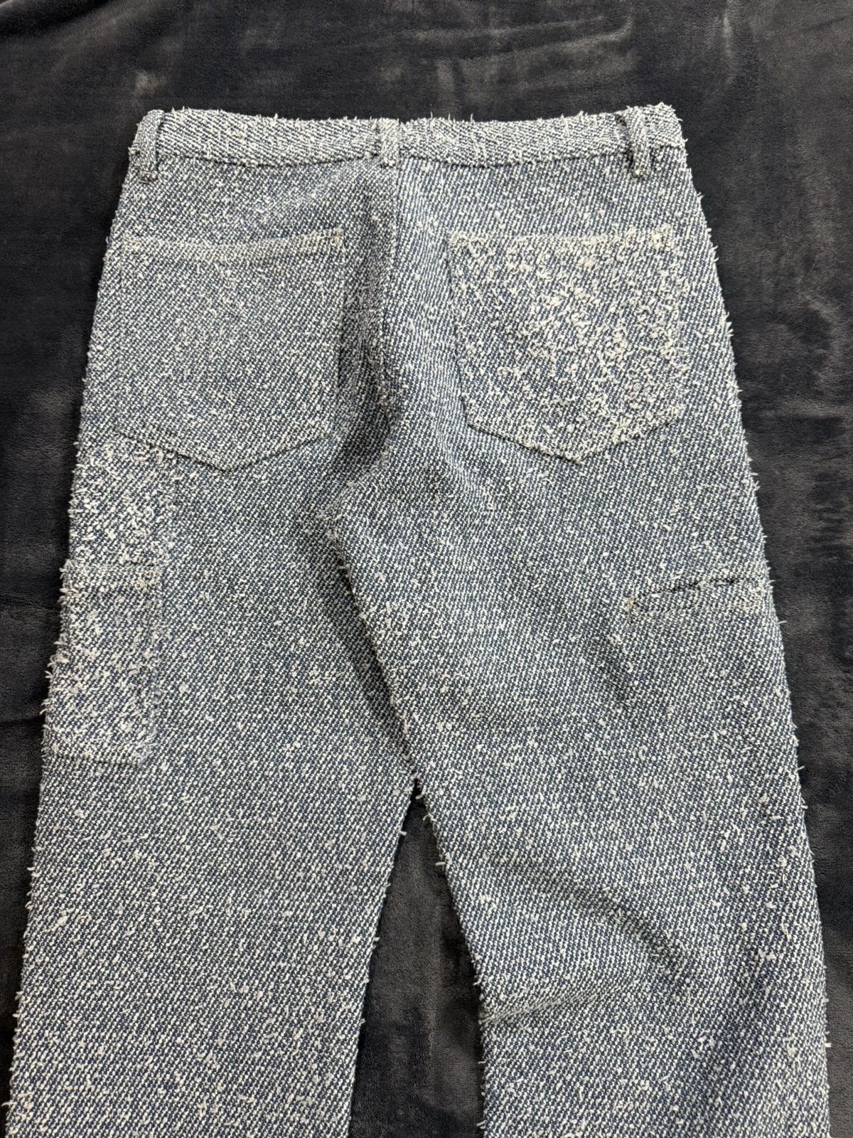 Maniere De Vior Boucle Pleated Jeans Size US 30 / EU 46 - 6 Thumbnail