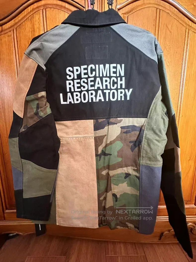 Neighborhood Neighborhood Camouflage Patchwork Four Pocket Jacket Size US L / EU 52-54 / 3 - 2 Thumbnail