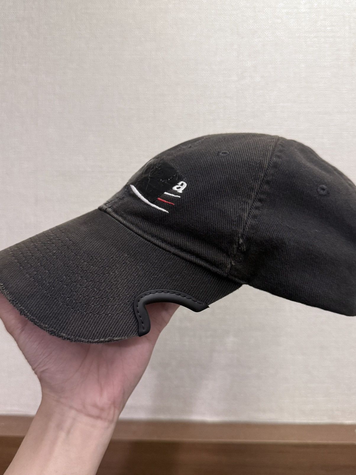 Balenciaga Balenciaga Gaffer Notch Cap Size ONE SIZE - 2 Thumbnail