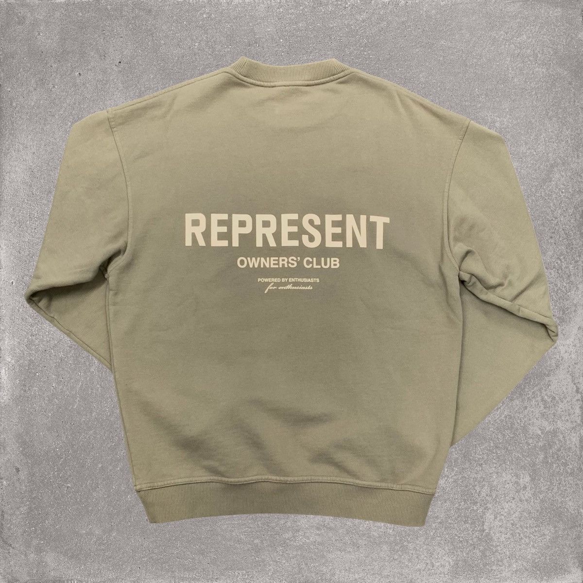 Represent Clo. Represent Small Owners Club Green Sweater Sweatshirt Size US S / EU 44-46 / 1 - 1 Thumbnail