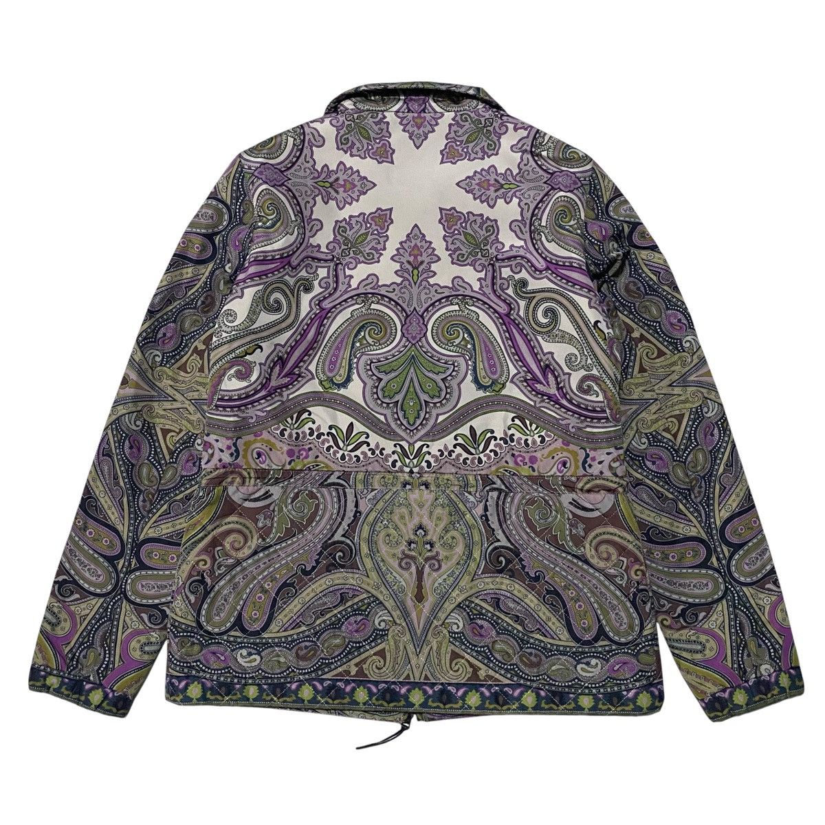 Etro × Vintage 🔥RARE🔥 Etro milano paisley jacket Size S / US 4 / IT 40 - 4 Thumbnail