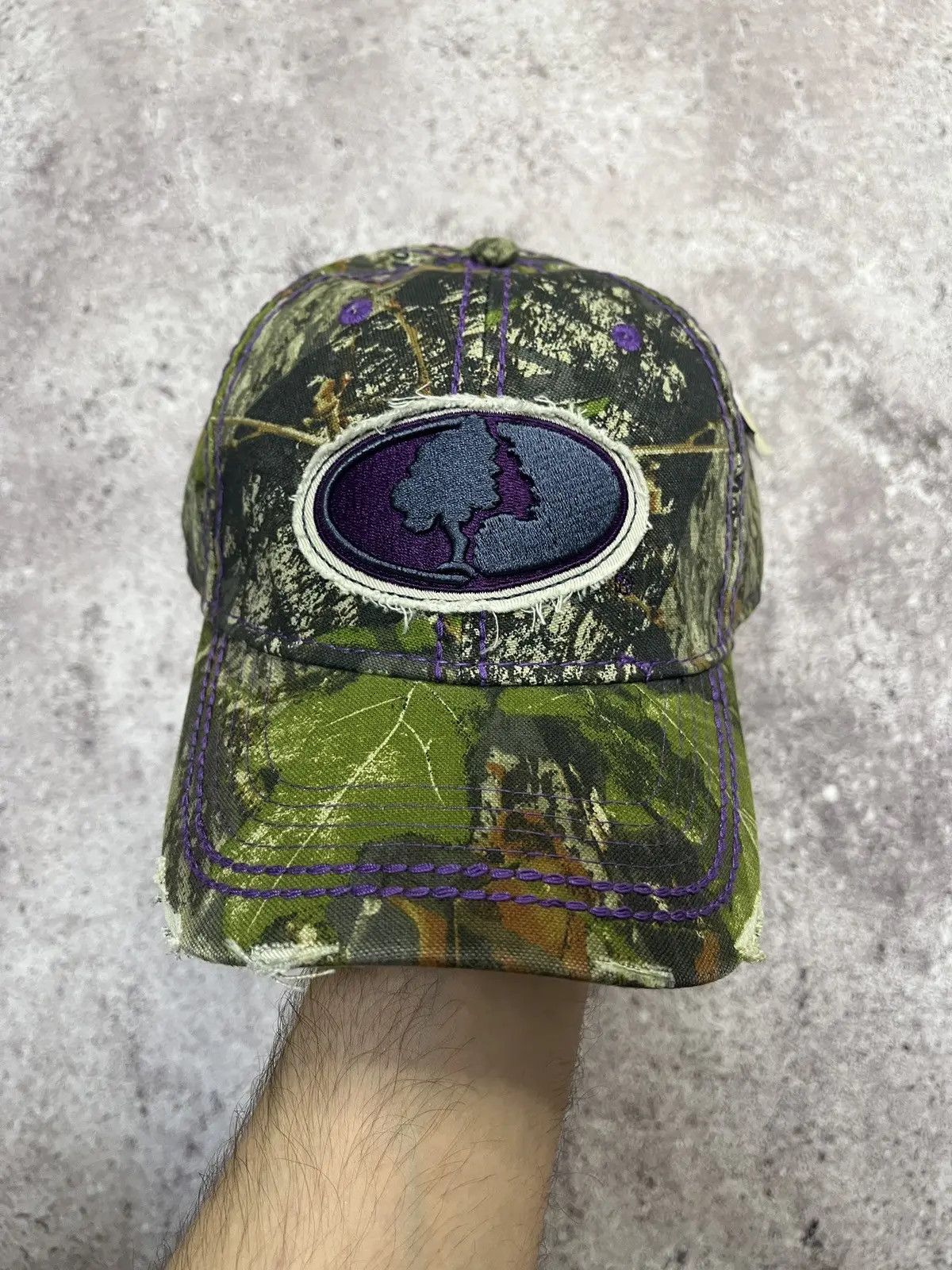 Japanese Brand Mossy Oak Reel Tree Style Cap Hat Size ONE SIZE - 1 Thumbnail