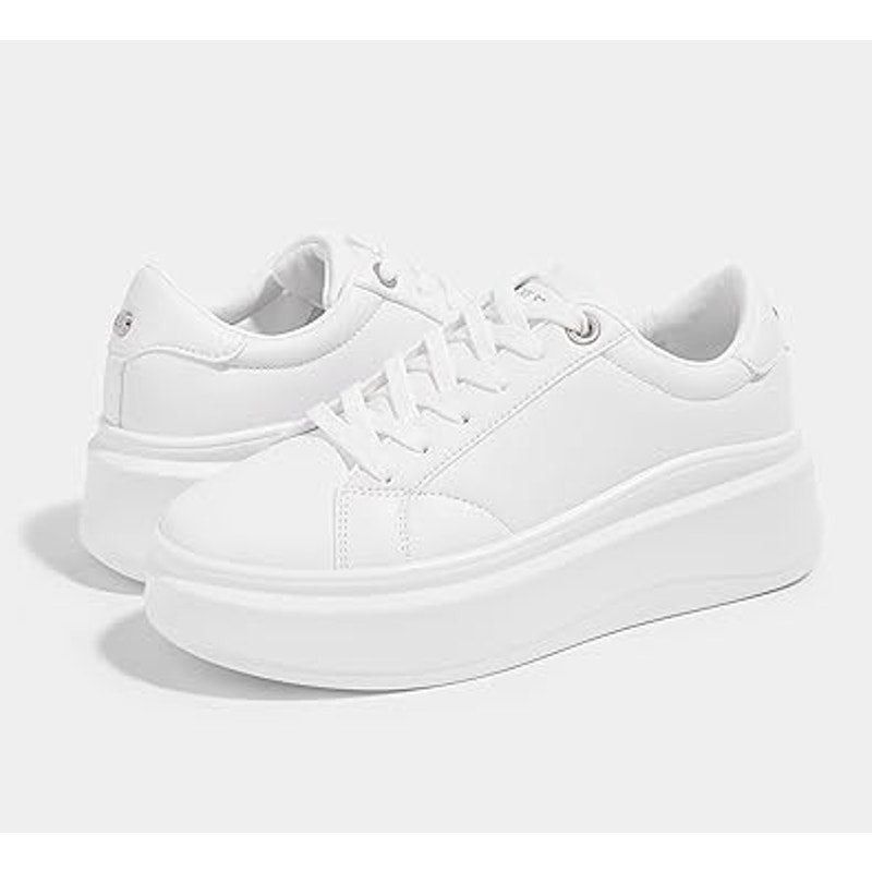 Other New Lucky Step Women's 6.5 Faux Leather Platform Sneakers Size US 6.5 / IT 36.5 - 4 Thumbnail