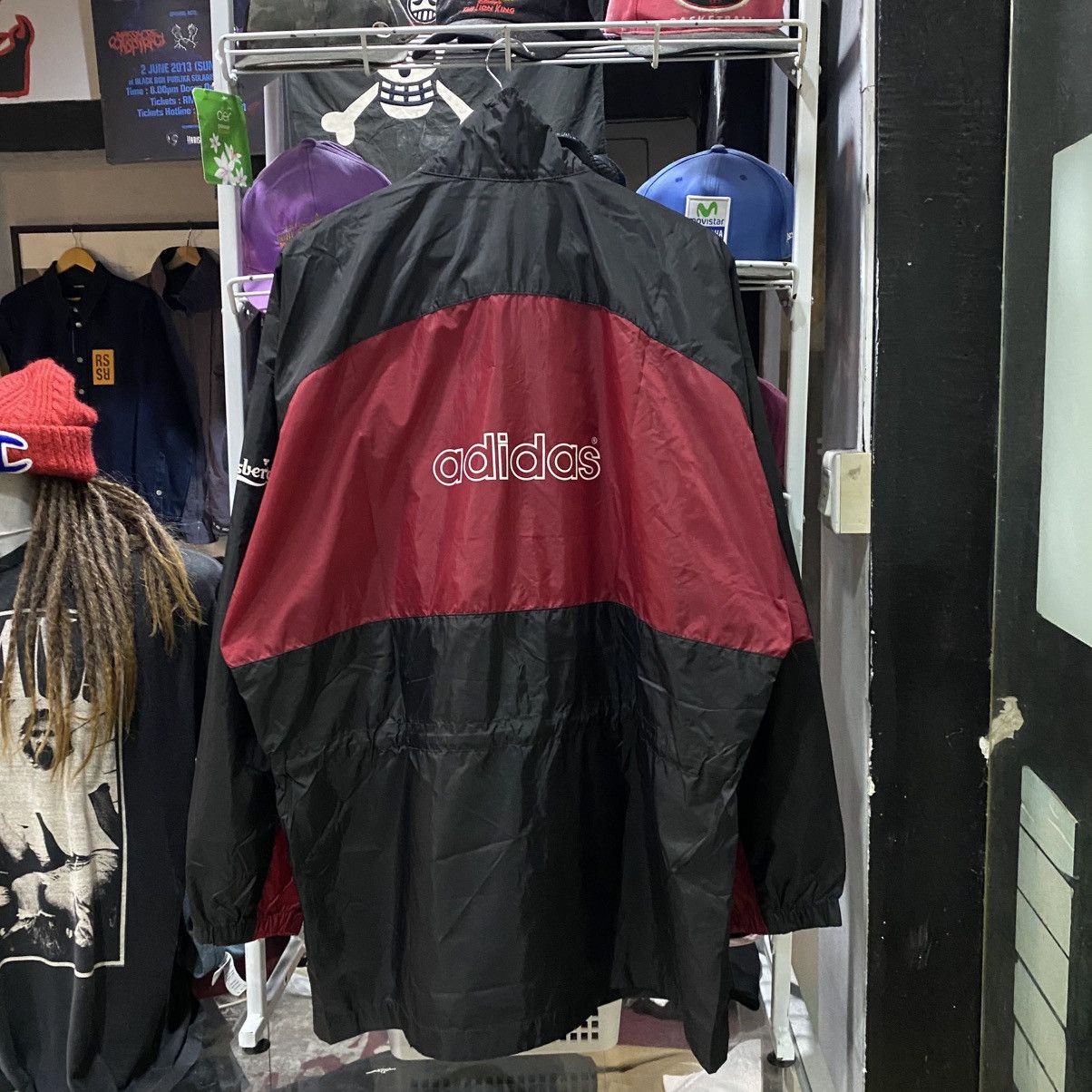 Adidas × Vintage VINTAGE 90’s Adidas Liverpool Soccer Rain Light Jackets Size US XL / EU 56 / 4 - 2 Thumbnail