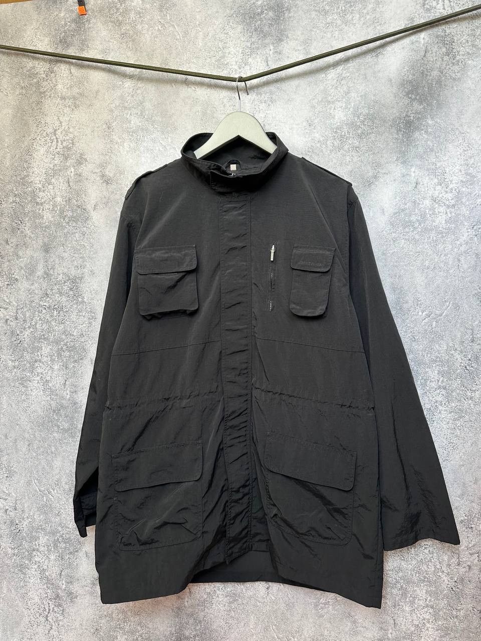 Versace RRP $1265 Versace Classic Black Waterproof Field Rain Jacket Size US L / EU 52-54 / 3 - 1 Thumbnail
