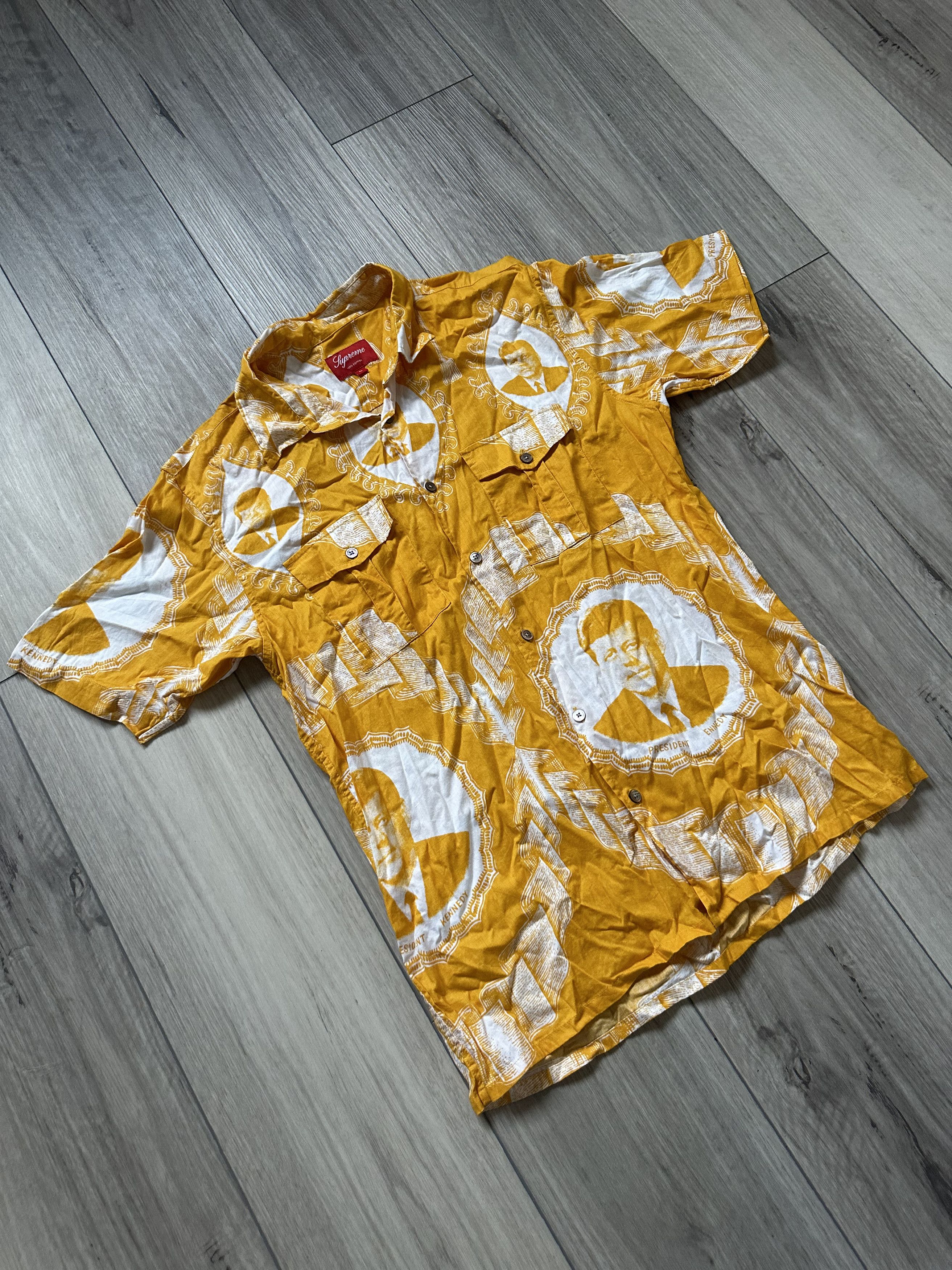 Supreme SS 2013 JFK Button Up Shirt