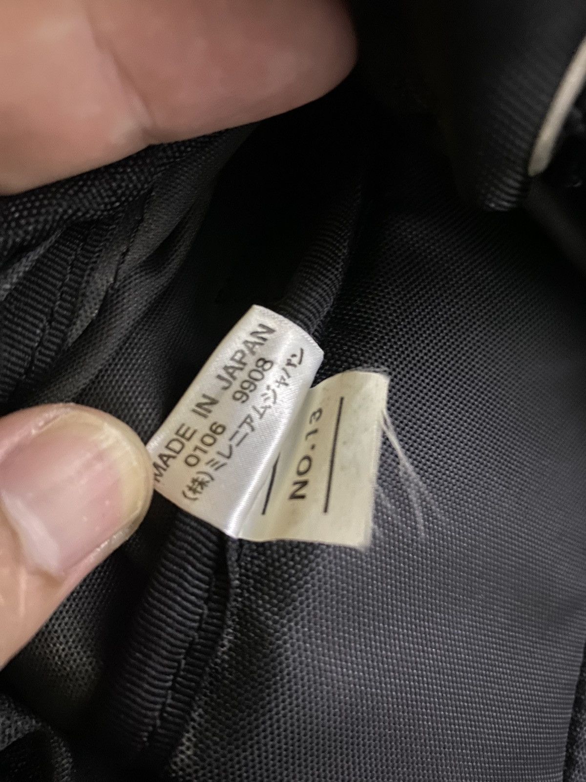Japanese Brand Yohji Yamamoto Ysaccs Tactical Backpack Size ONE SIZE - 11 Thumbnail