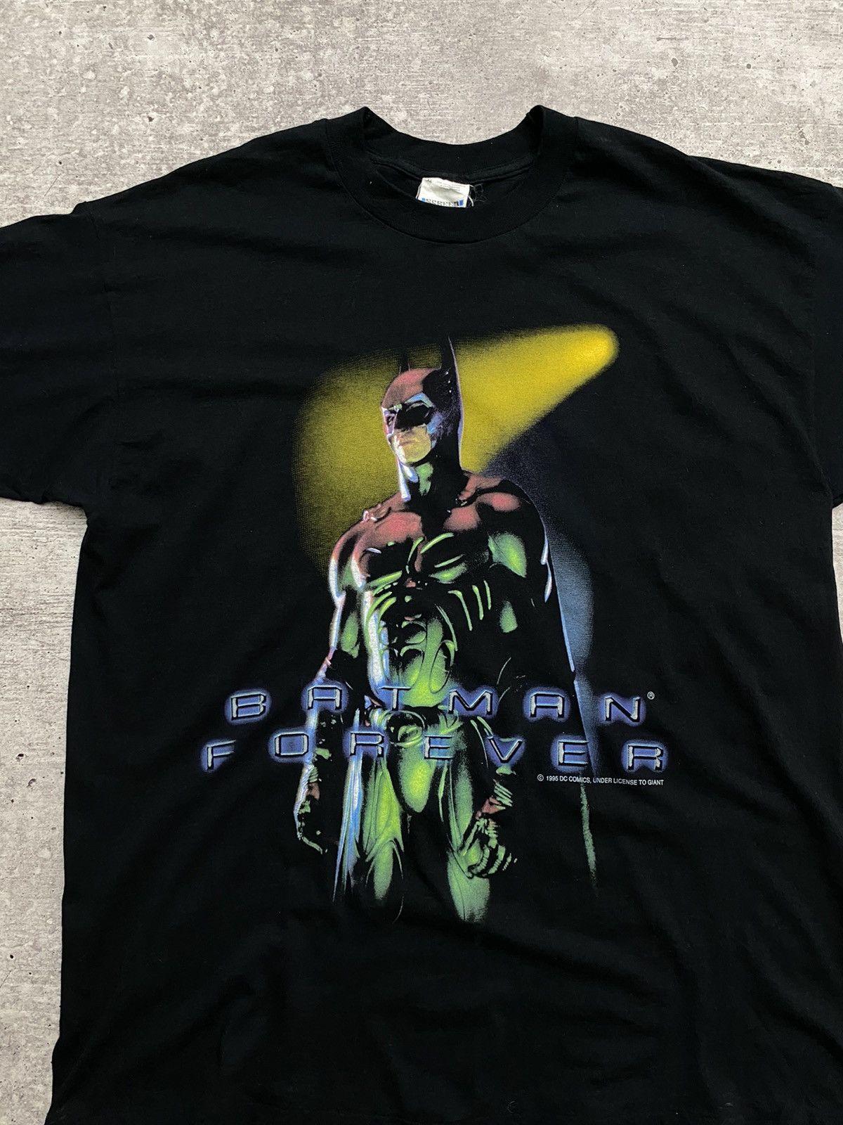 DC Comics × Vintage 🦇BATMAN FOREVER t shirt 1995 DC COMICS Size US XL / EU 56 / 4 - 3 Thumbnail