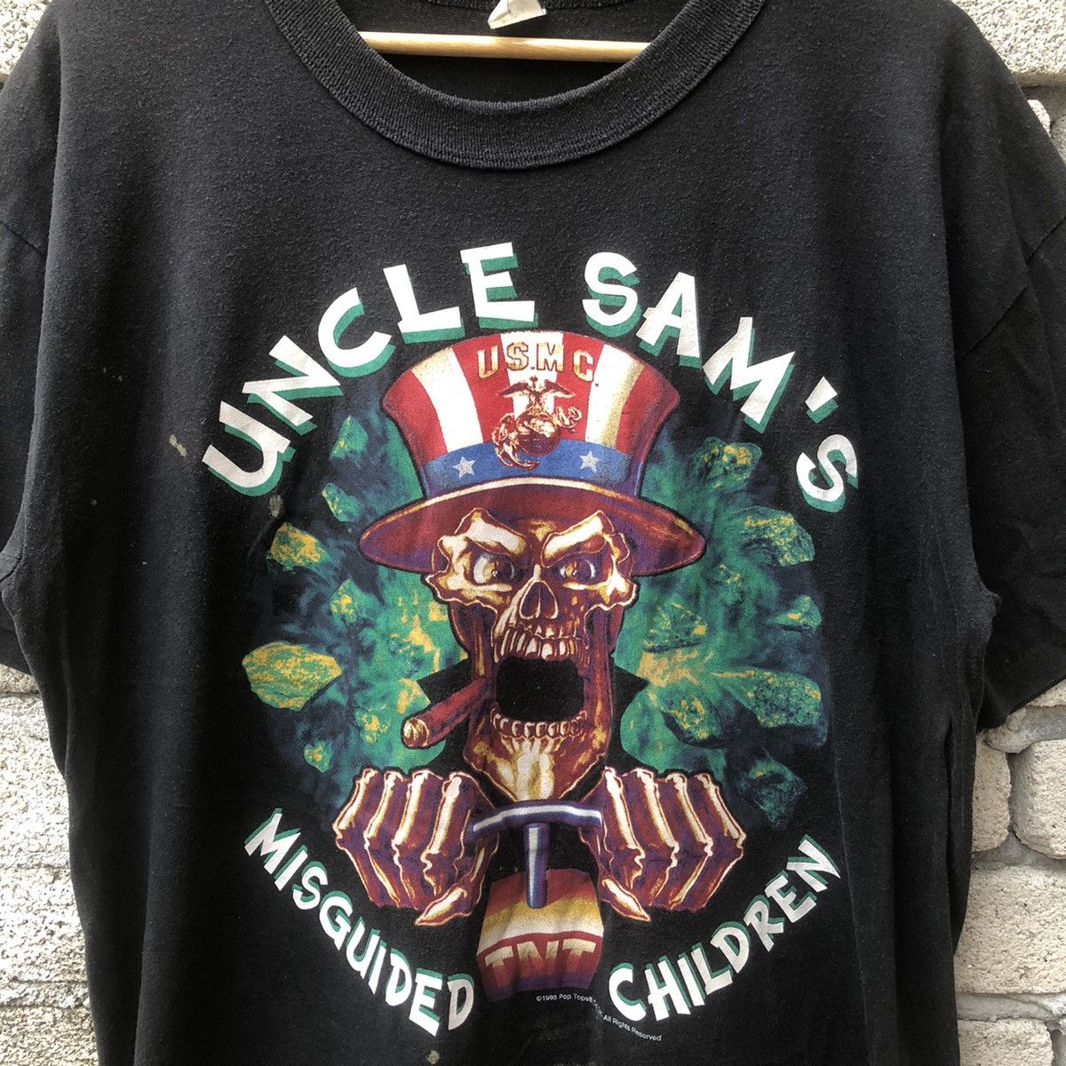 Vintage Vintage 1995 Uncle Sam’s Misguided Children Tee Size US XL / EU 56 / 4 - 2 Thumbnail