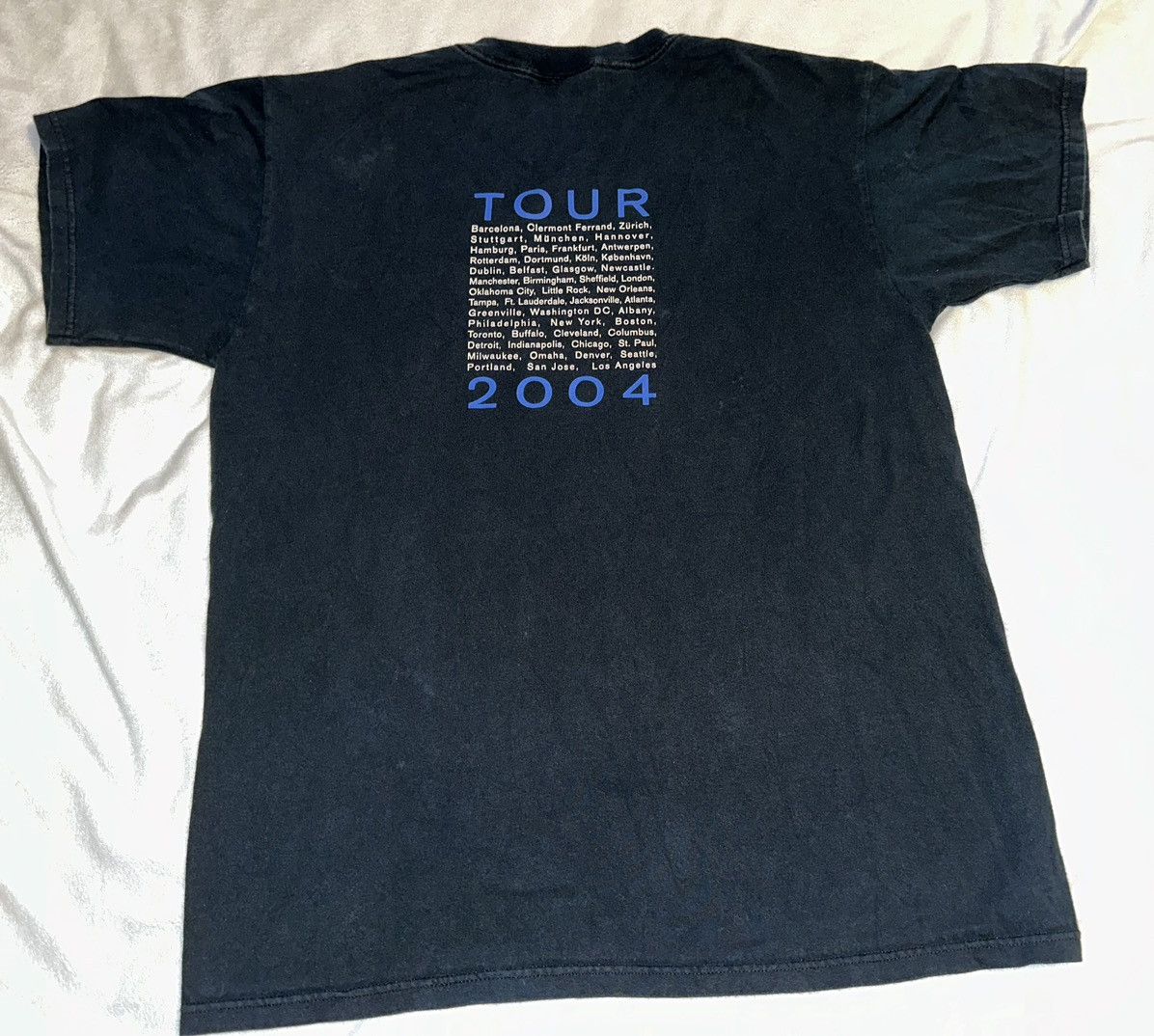 Vintage VTG Eric Clapton 2004 Tour T Shirt-Size Large Size US L / EU 52-54 / 3 - 7 Thumbnail