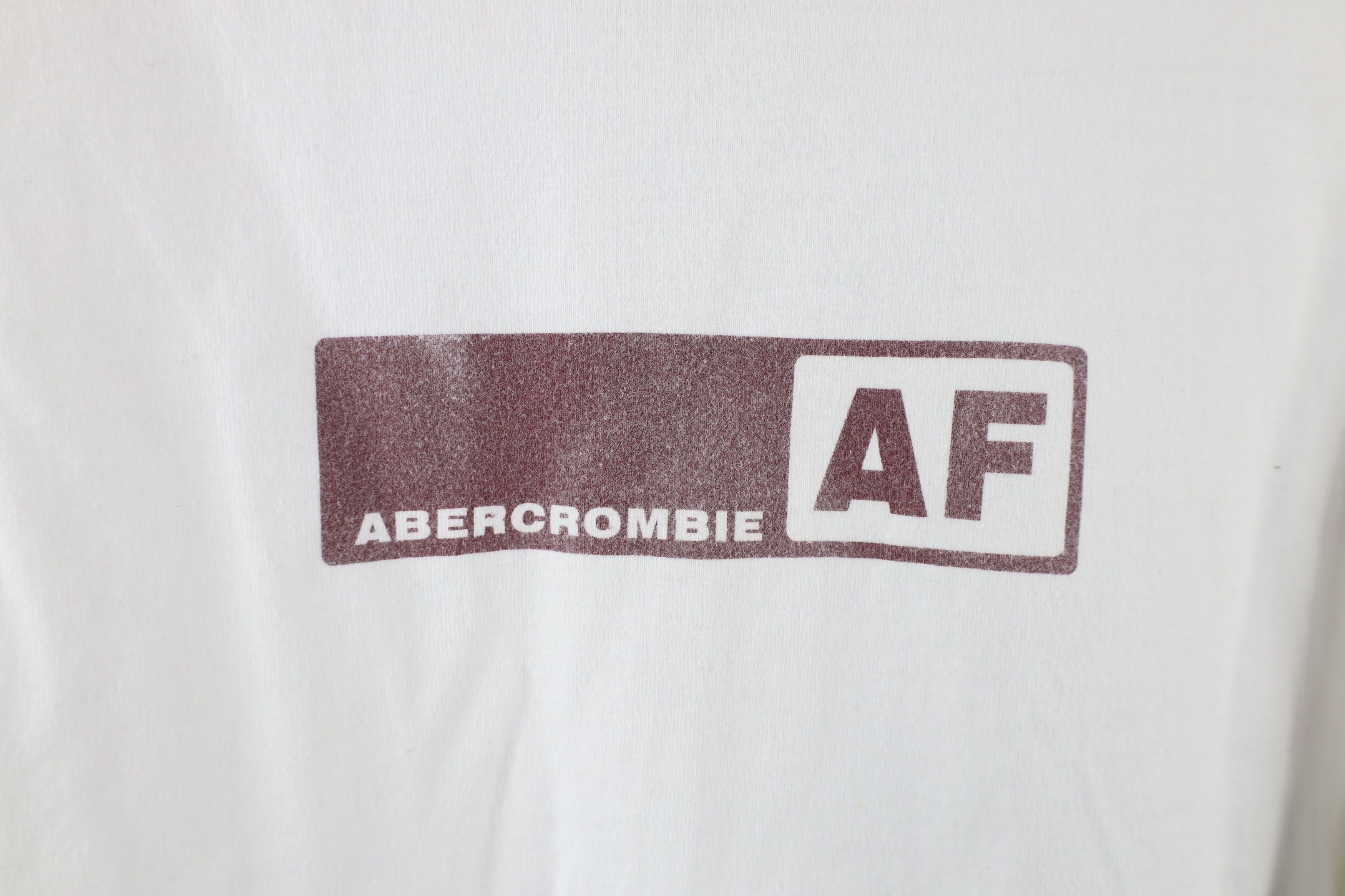 Abercrombie & Fitch Vintage 90s Abercrombie & Fitch Logo Long Sleeve T-Shirt USA Size US L / EU 52-54 / 3 - 5 Thumbnail
