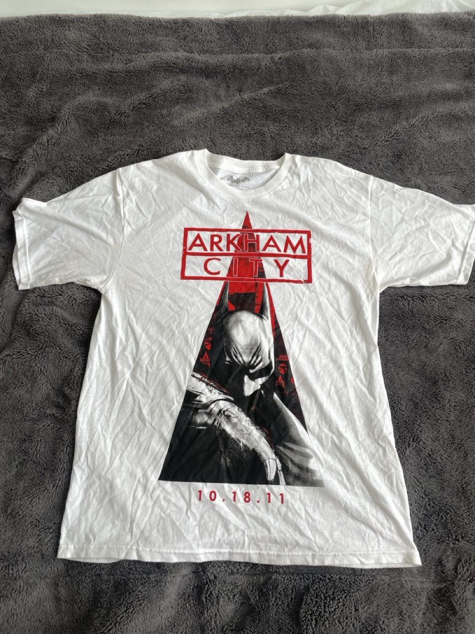 DC Comics × ROCKSTEADY Original 'Batman: Arkham City' From Release T-Shirt Size US L / EU 52-54 / 3 - 1 Thumbnail