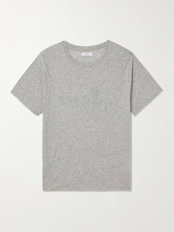 ERL o1mle0125 Unisex Venice Knit T-Shirt in Gray Size US L / EU 52-54 / 3 - 1 Thumbnail