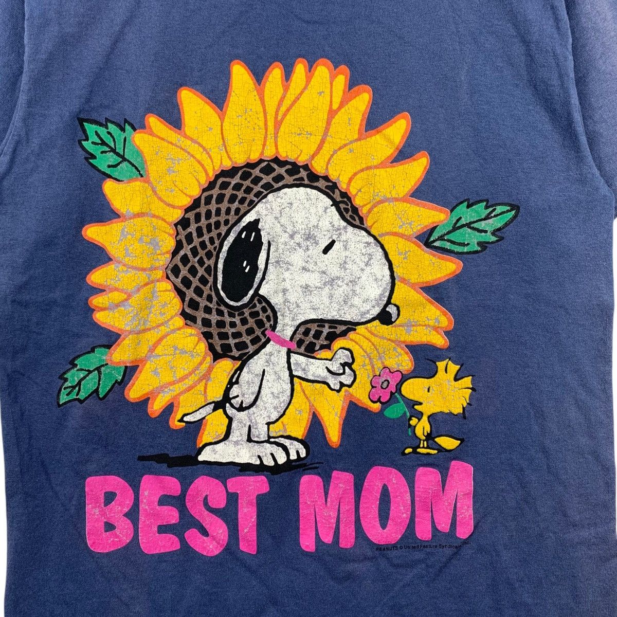 Vintage Vintage 90s SNOOPY PEANUTS Best Mom Cartoon Animation Shirt Size US M / EU 48-50 / 2 - 3 Thumbnail