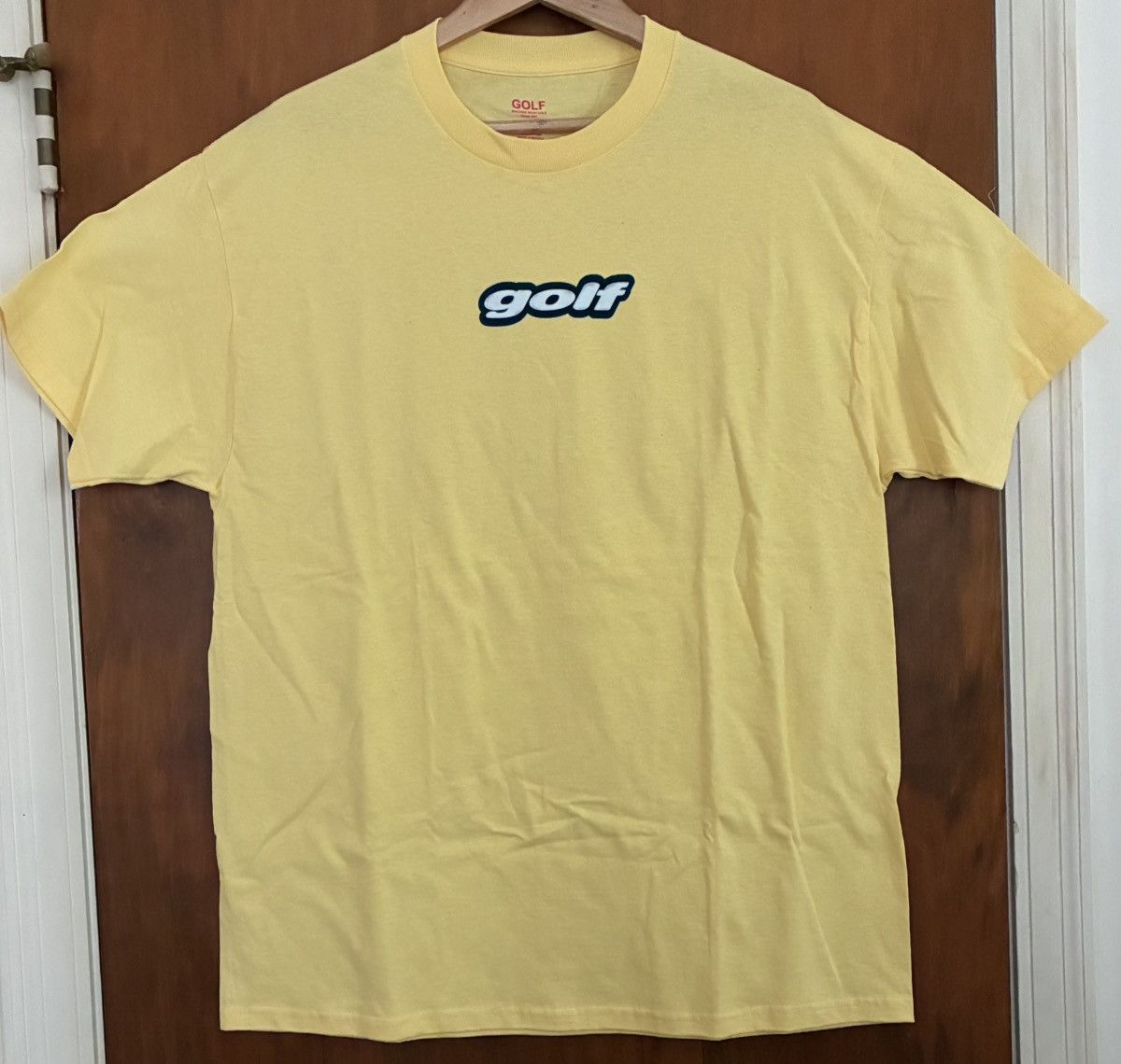 Golf Wang Golf Wang Logo Tee Yellow Size XL Tyler the Creator Size US XL / EU 56 / 4 - 1 Thumbnail