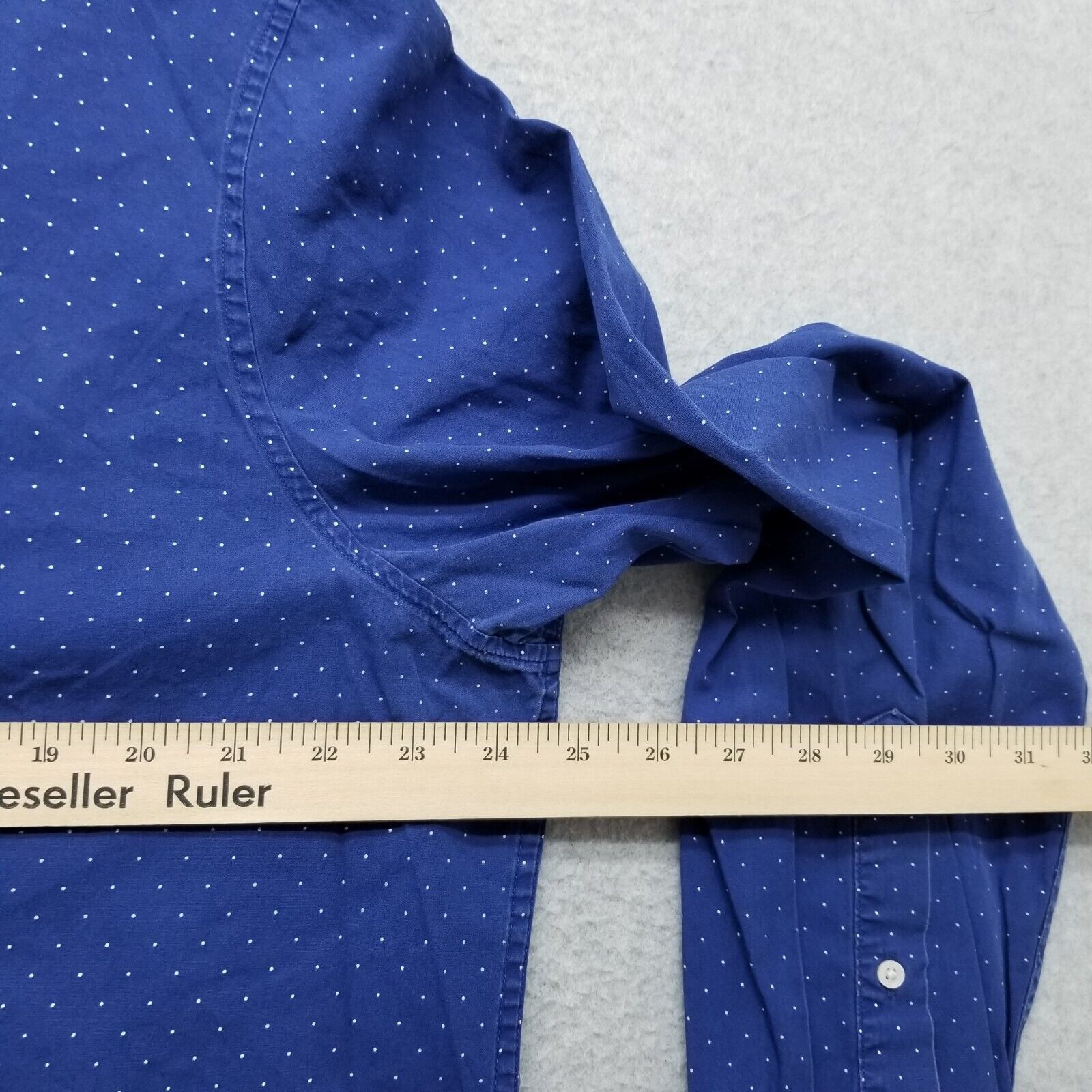 Michael Kors Michael Kors Shirt Mens XL Polka Dot Button Up Long Sleeve Size US XL / EU 56 / 4 - 9 Thumbnail