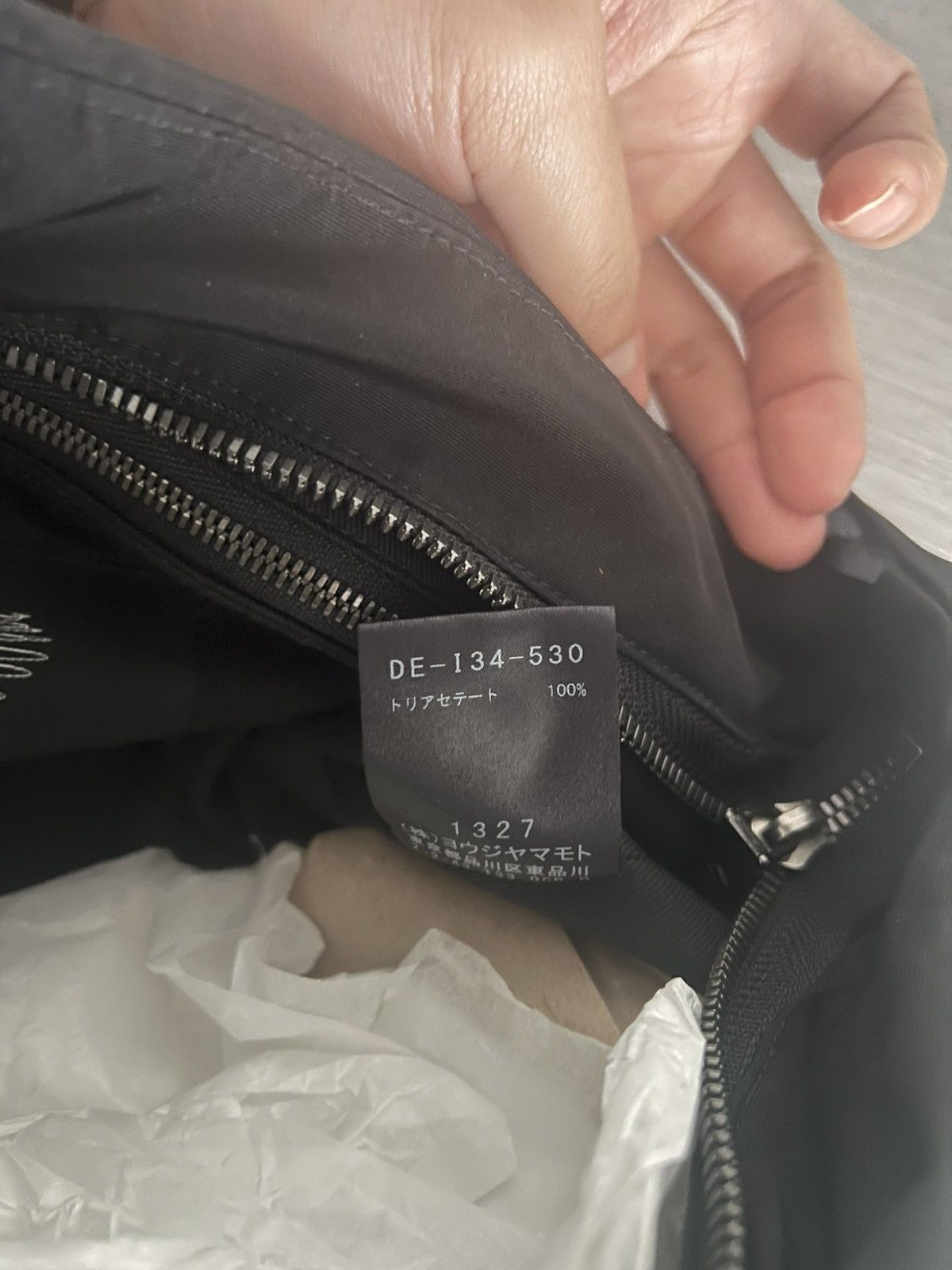 Yohji Yamamoto Discord Yohji Yamamoto - Triacetate Puff Shoulder Bag (S) Size ONE SIZE - 15 Thumbnail
