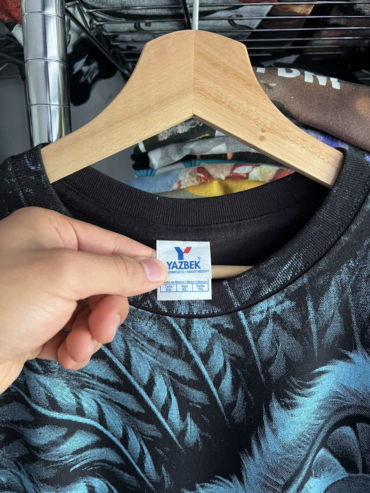 Vintage Y2K Native American Skull All Over Print Culture Tee Size US XL / EU 56 / 4 - 5 Thumbnail