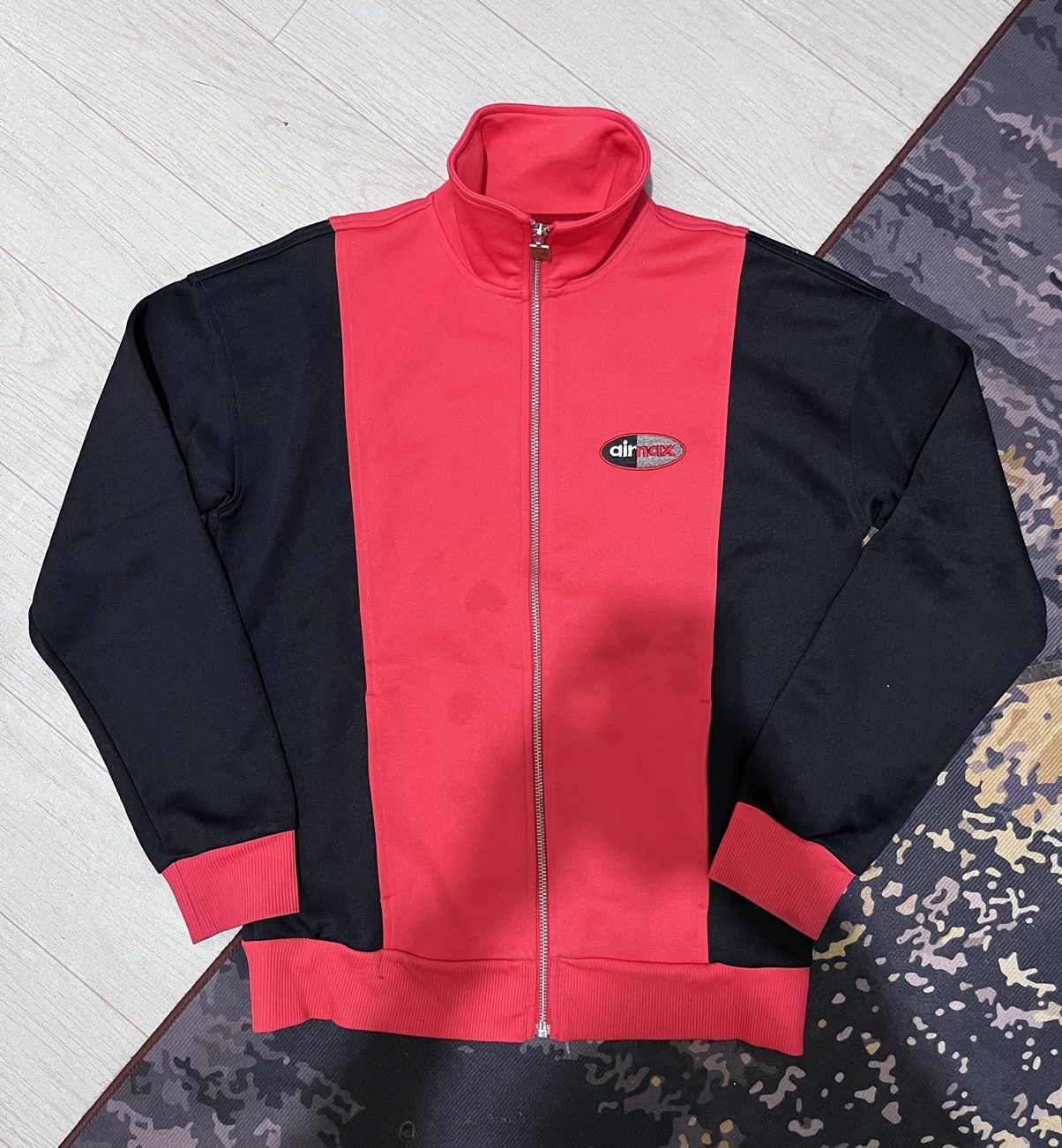 Nike 00s Nike Air Max track top jacket Size US M / EU 48-50 / 2 - 1 Thumbnail