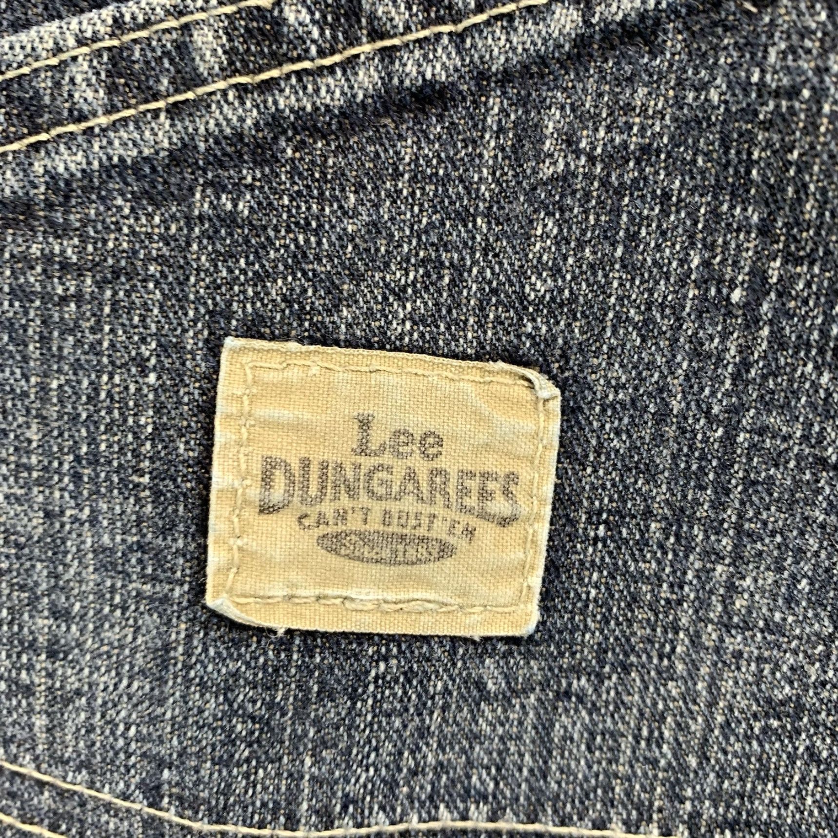 Lee VINTAGE Lee Jeans Denim Blue Straight 36x30 Men's Regular Fit 100% Cotton High Rise Pants Size US 36 / EU 52 - 4 Thumbnail