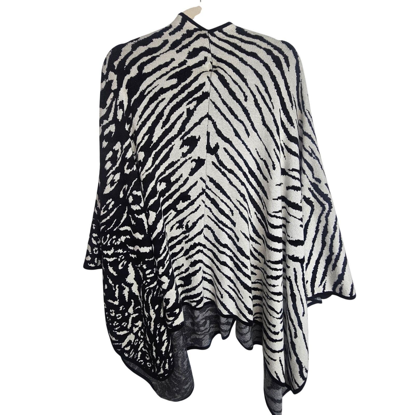 White House Black Market White House Black Market Animal MIxed Media Wool Cashmere Size ONE SIZE - 8 Thumbnail