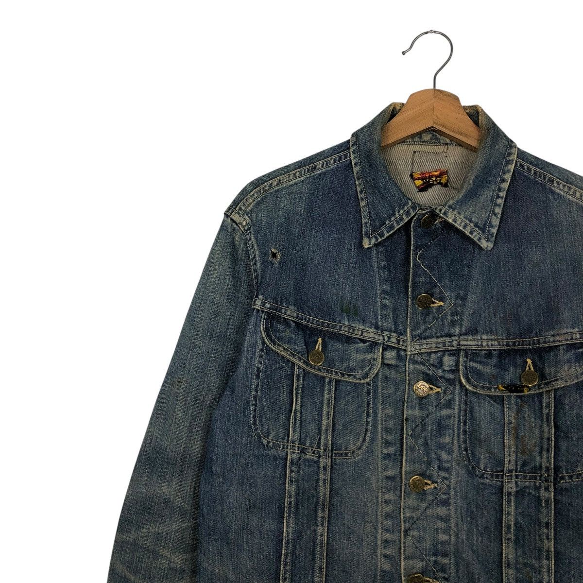 Lee 🔥TRUE VINTAGE 50’s TRUCKER DENIM JACKET LEE RIDERS Size US M / EU 48-50 / 2 - 9 Thumbnail