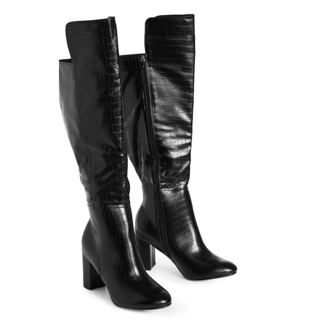 Other EVANS Women's WIDE WIDTH WIDE CALF Dress Boot Size12W | NEW Size US 12 / IT 42 - 2 Thumbnail