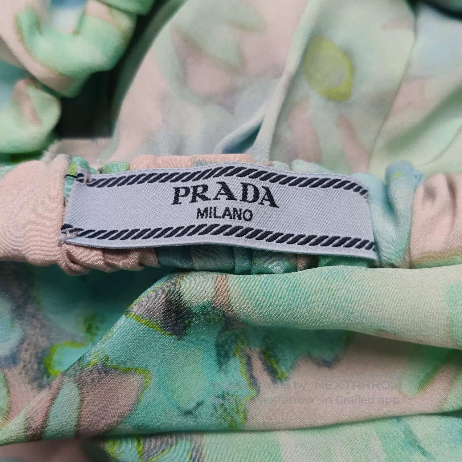 Prada Prada Colorful Silk Dress Size 4. Size M / US 6-8 / IT 42-44 - 5 Thumbnail