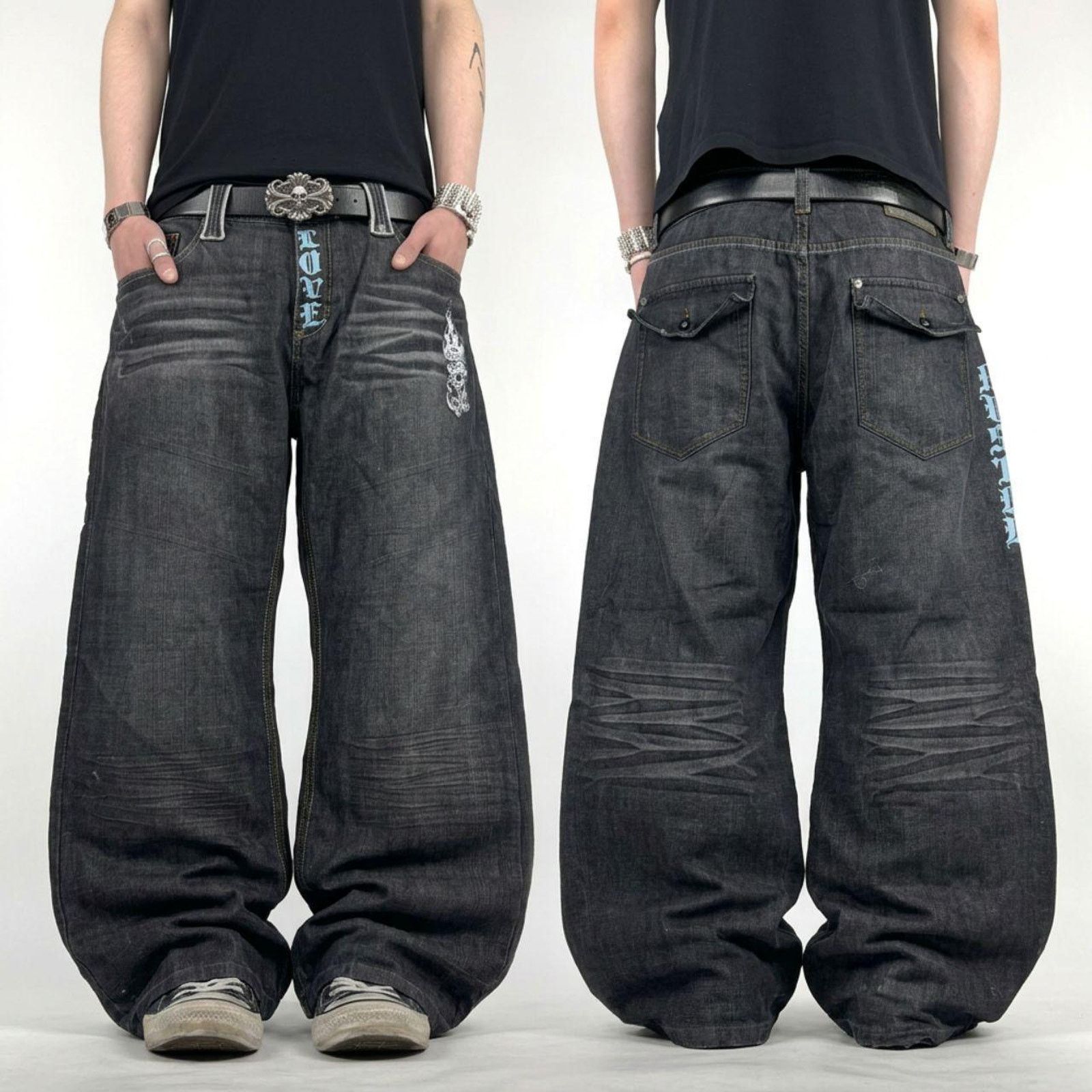 Streetwear × Vintage interstate baggy pants y2k | Grailed