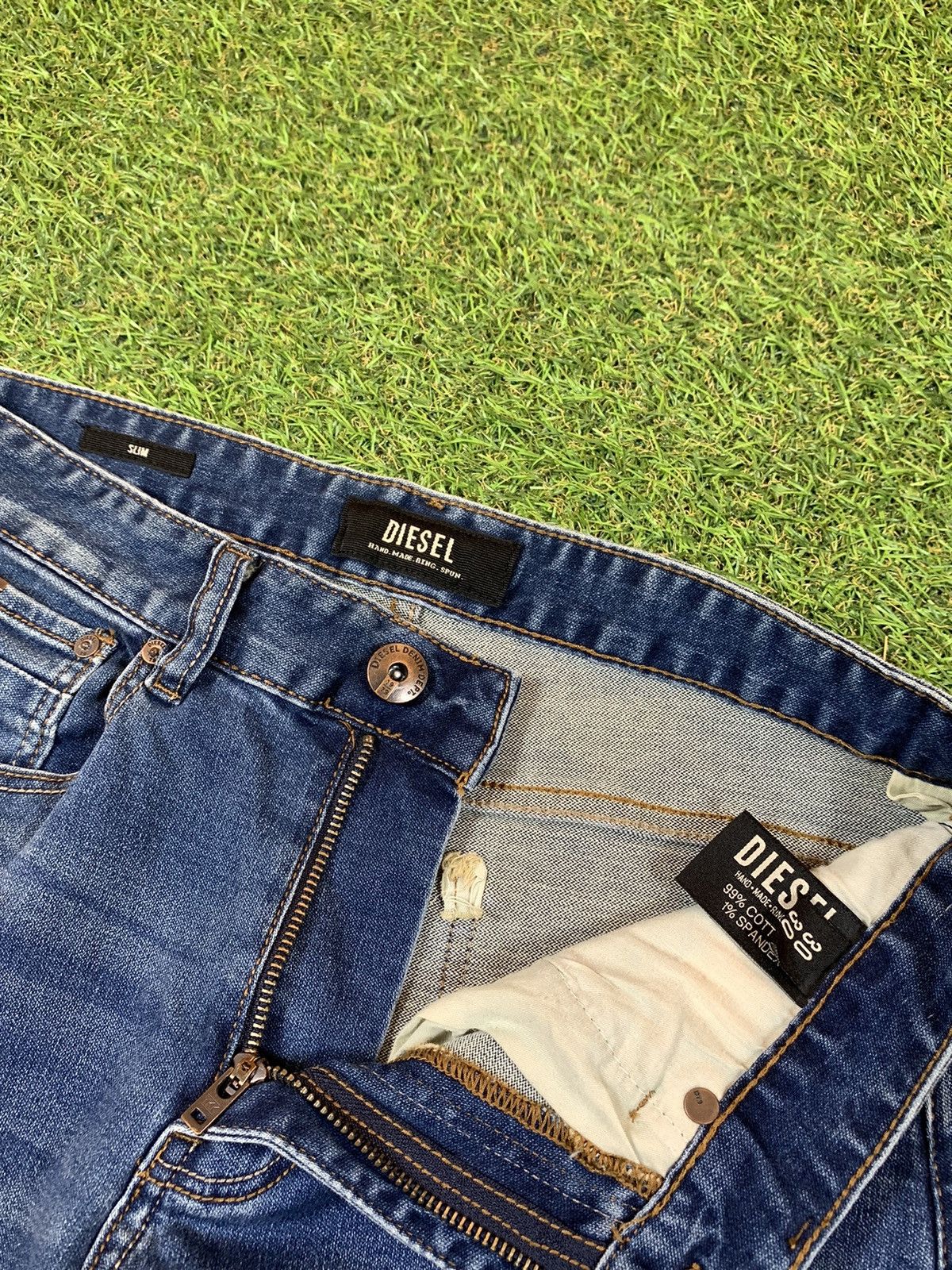 Diesel Vintage Diesel denim jeans streetwear y2k style size 30x30 Size US 30 / EU 46 - 5 Thumbnail