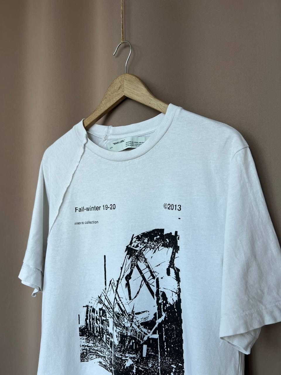 Off-White Off-White Ruined Factory Oversized T-Shirt Mens Size S Size US S / EU 44-46 / 1 - 4 Thumbnail