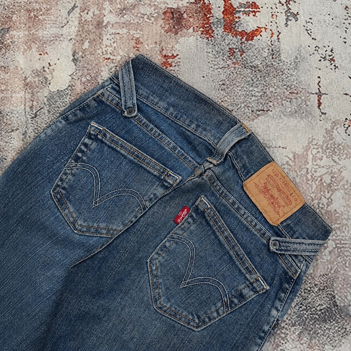 Levi's Vintage Lev’is 504 Slouch Straight Size 28" / US 6 / IT 42 - 1 Thumbnail