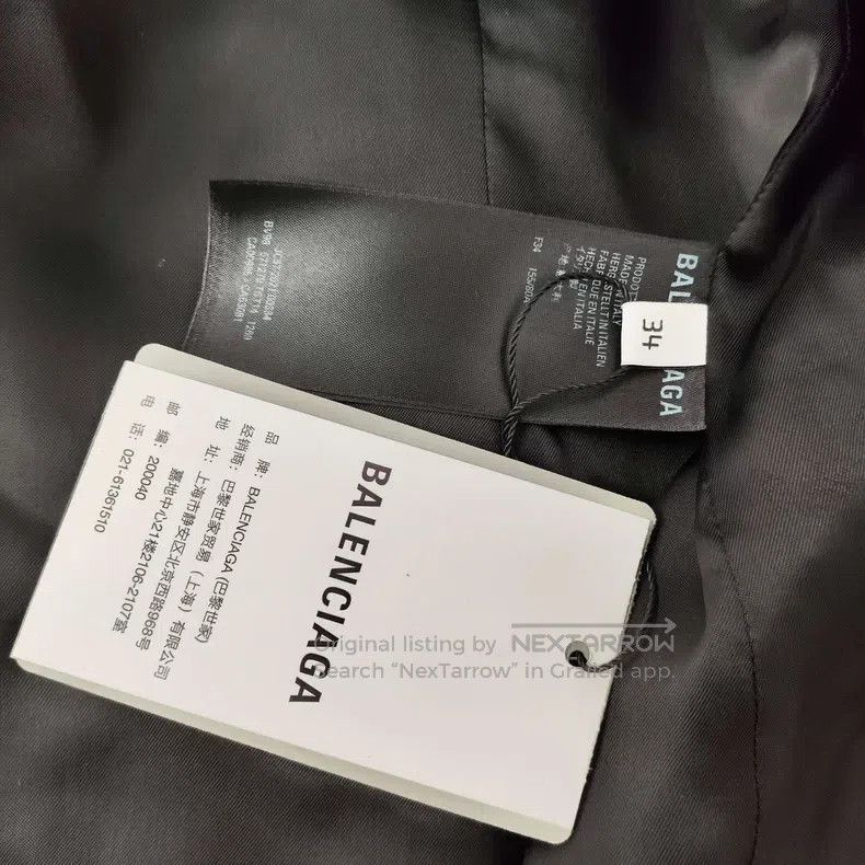 Balenciaga Balenciaga Jacket Size XXS / US 00 / IT 34 - 4 Thumbnail