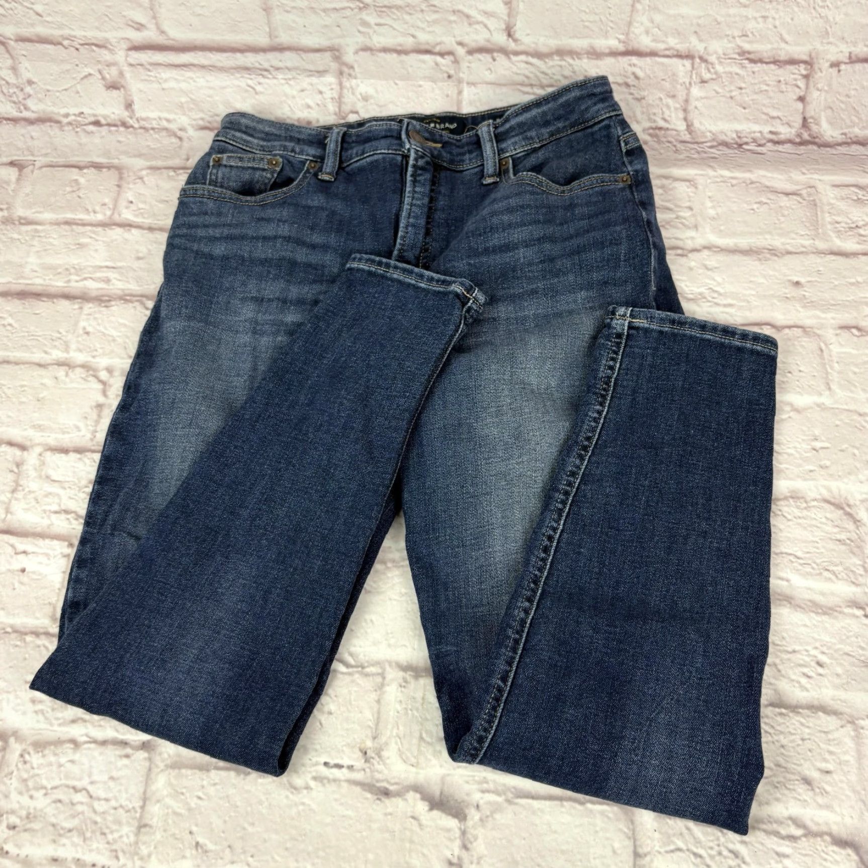 Lucky Brand Lucky Brand Jeans Womens 8 29 Ankle Bridgette Skinny Stretch Denim Blue Mid Rise Slim Pockets Zip Fly Size 30" / US 8 / IT 44 - 3 Thumbnail