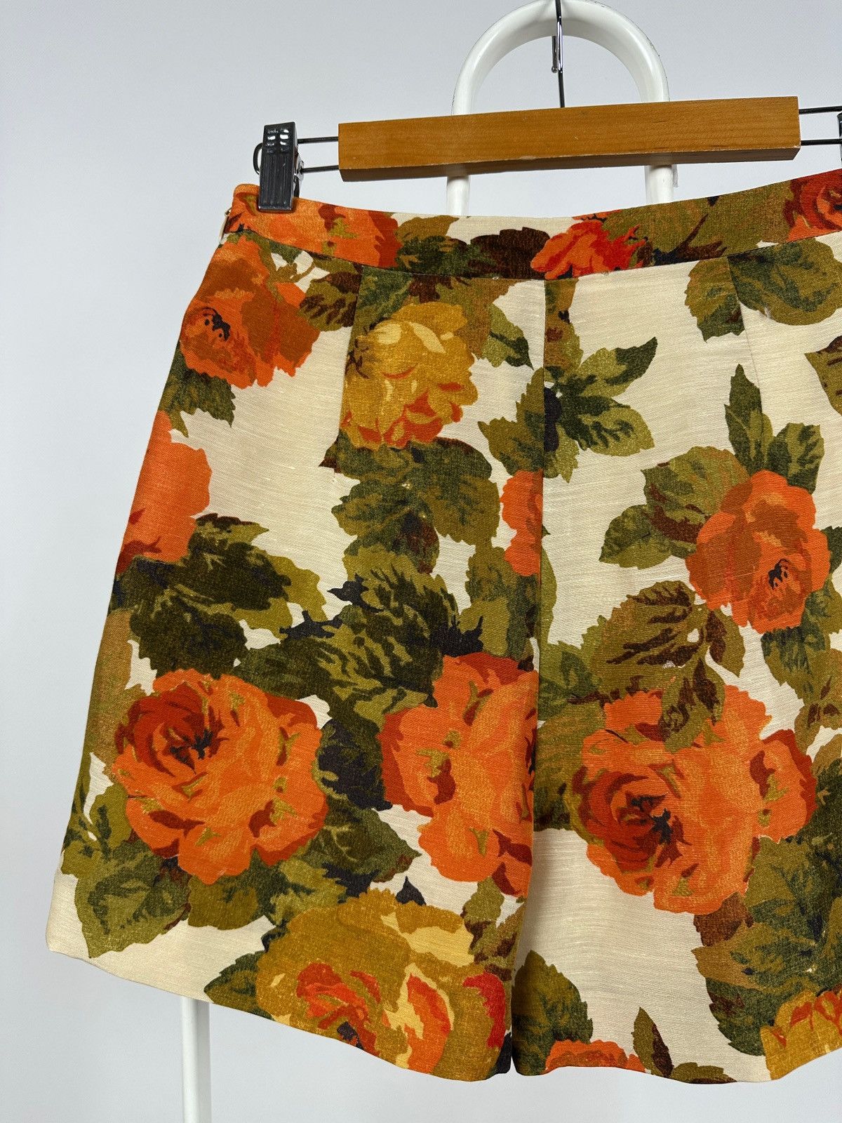 Sezane Sezane Almanzo Floral Taormina Print Shorts Size 26" / US 2 / IT 38 - 6 Thumbnail