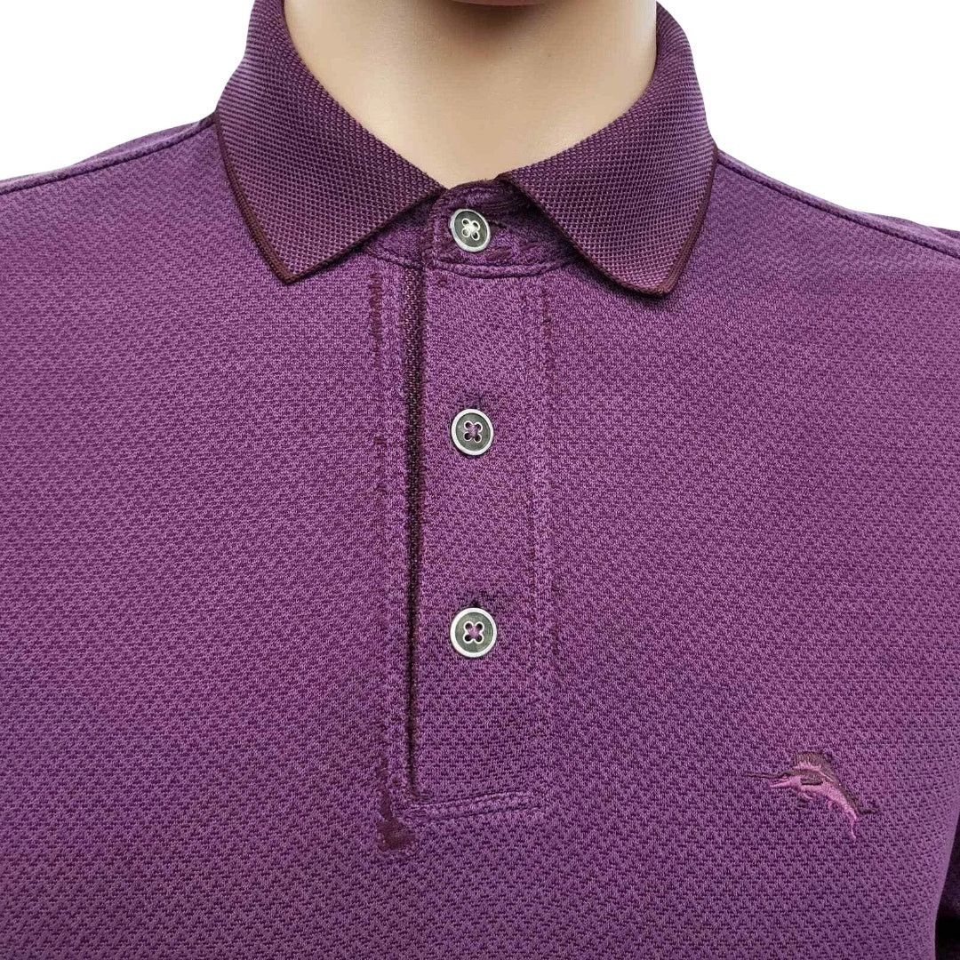 Tommy Bahama Tommy Bahama Ocean View Polo Shirt S Modal Poly Chevron Size US S / EU 44-46 / 1 - 3 Thumbnail