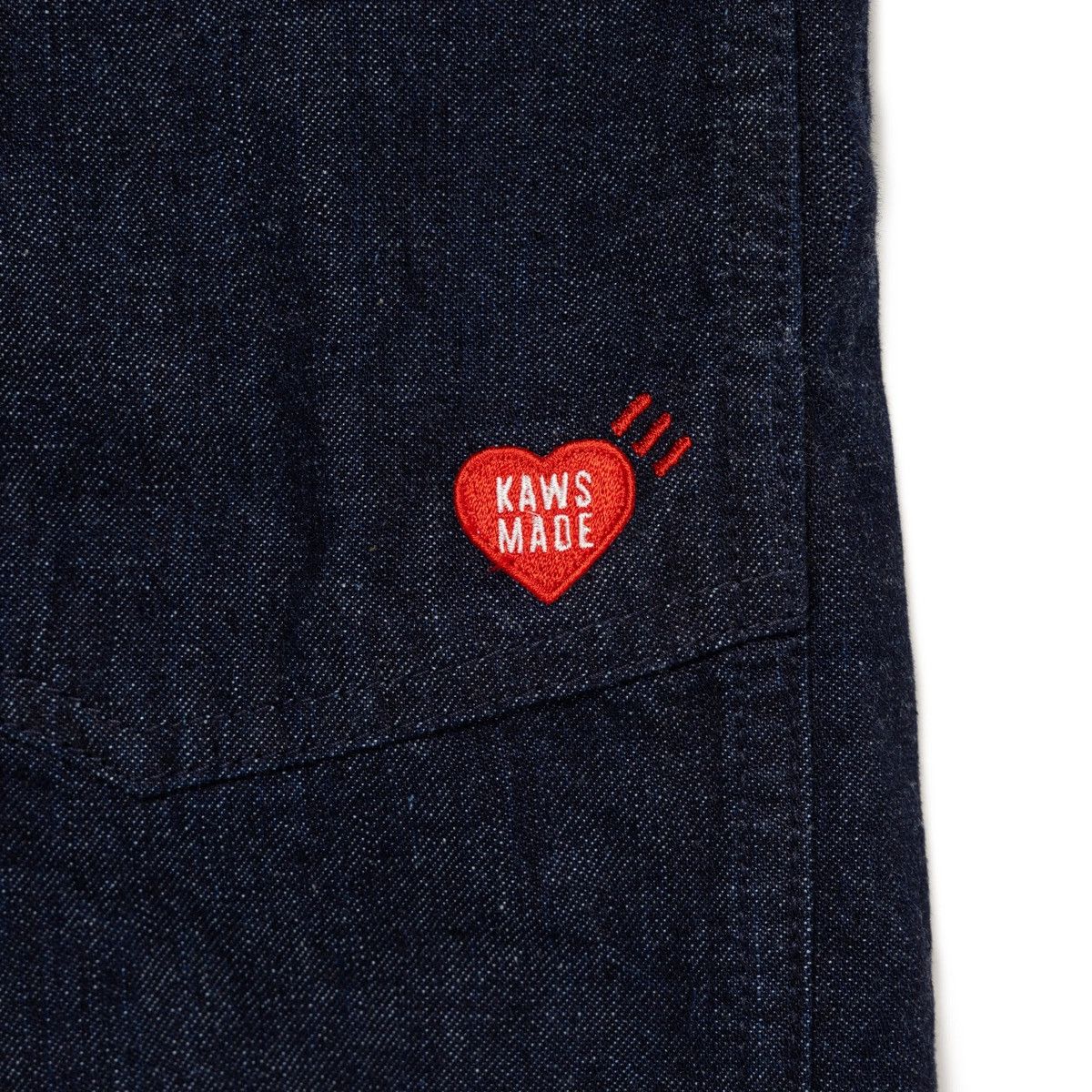 Human Made Human Made Kaws Denim Shorts Size ONE SIZE - 4 Thumbnail